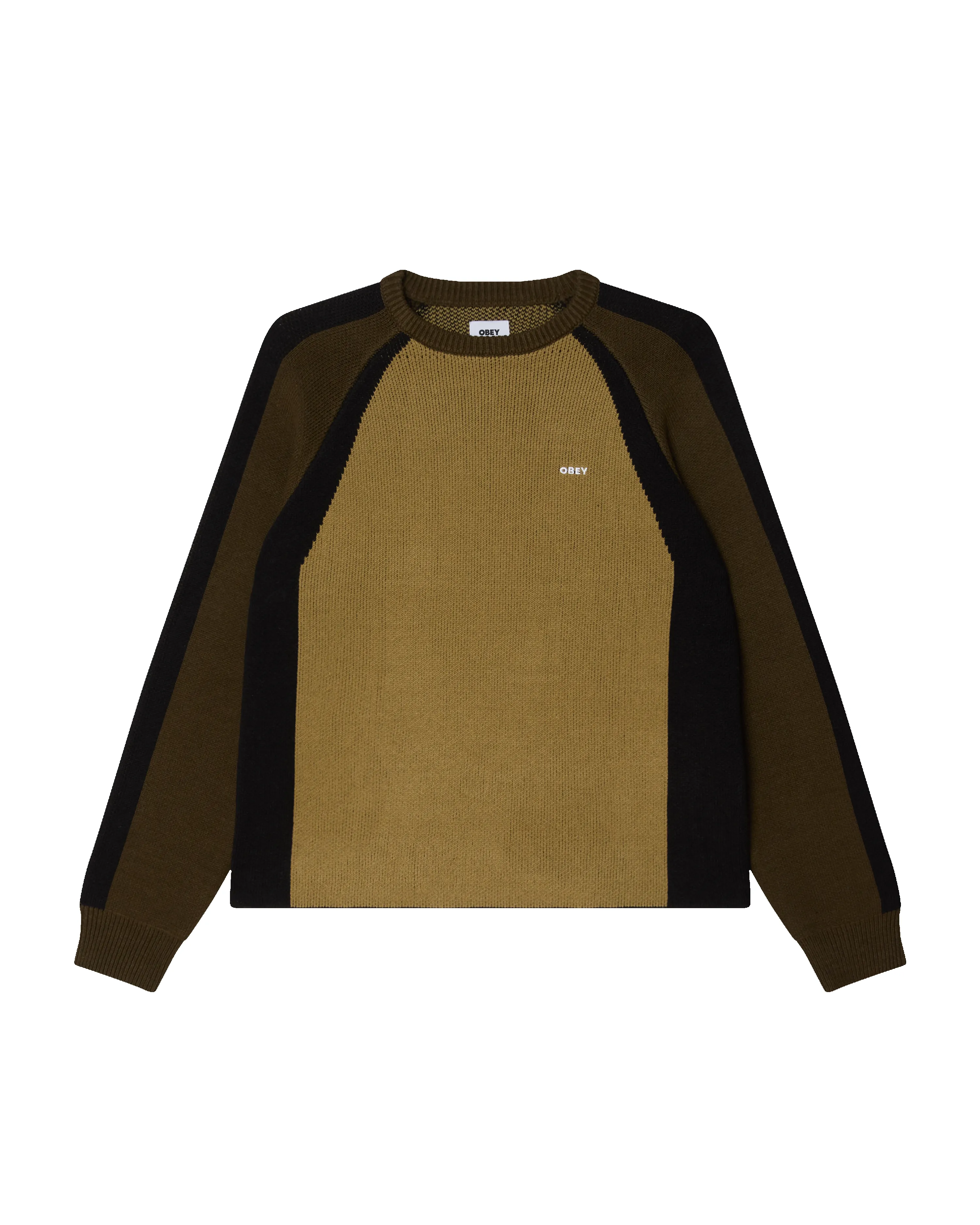 RAGLAN CREW NECK SWEATER sold by Obey