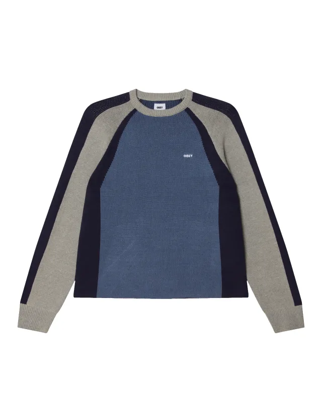RAGLAN CREW NECK SWEATER sold by Obey