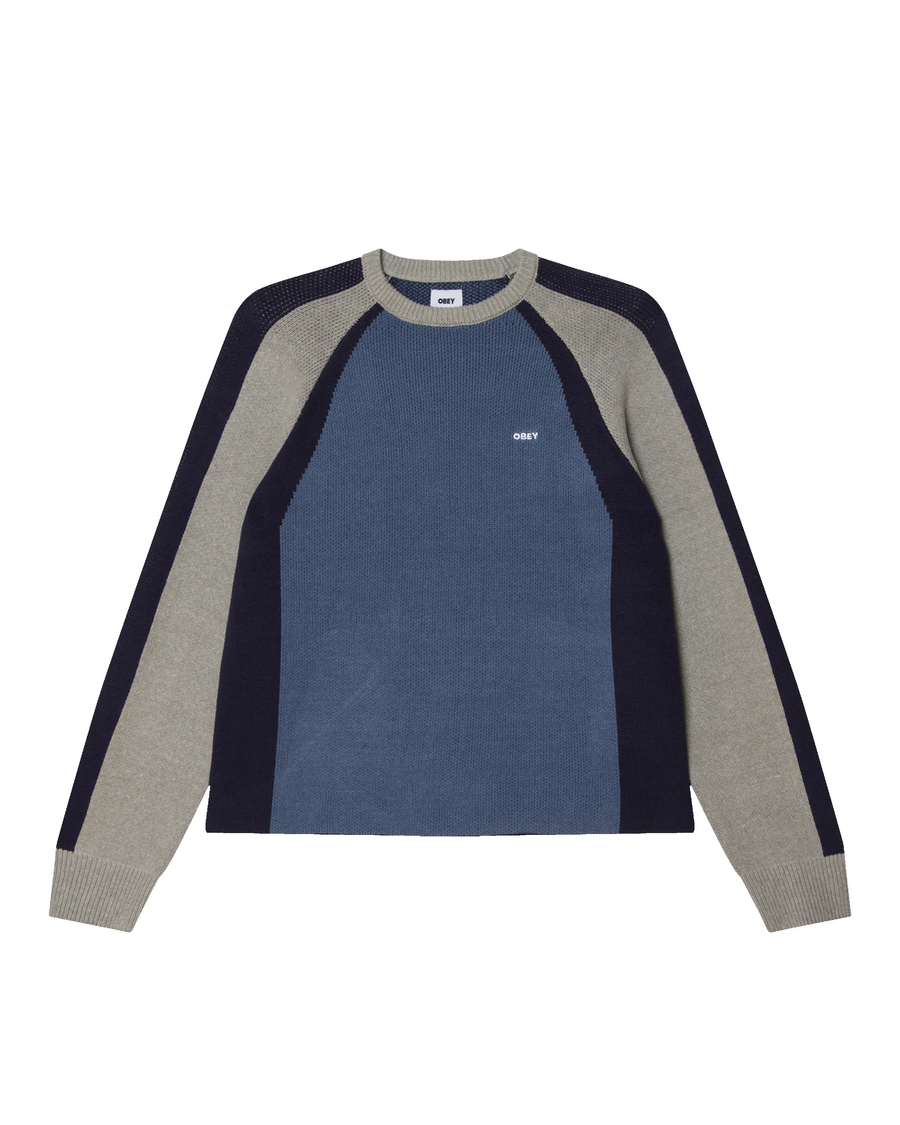 RAGLAN CREW NECK SWEATER sold by Obey