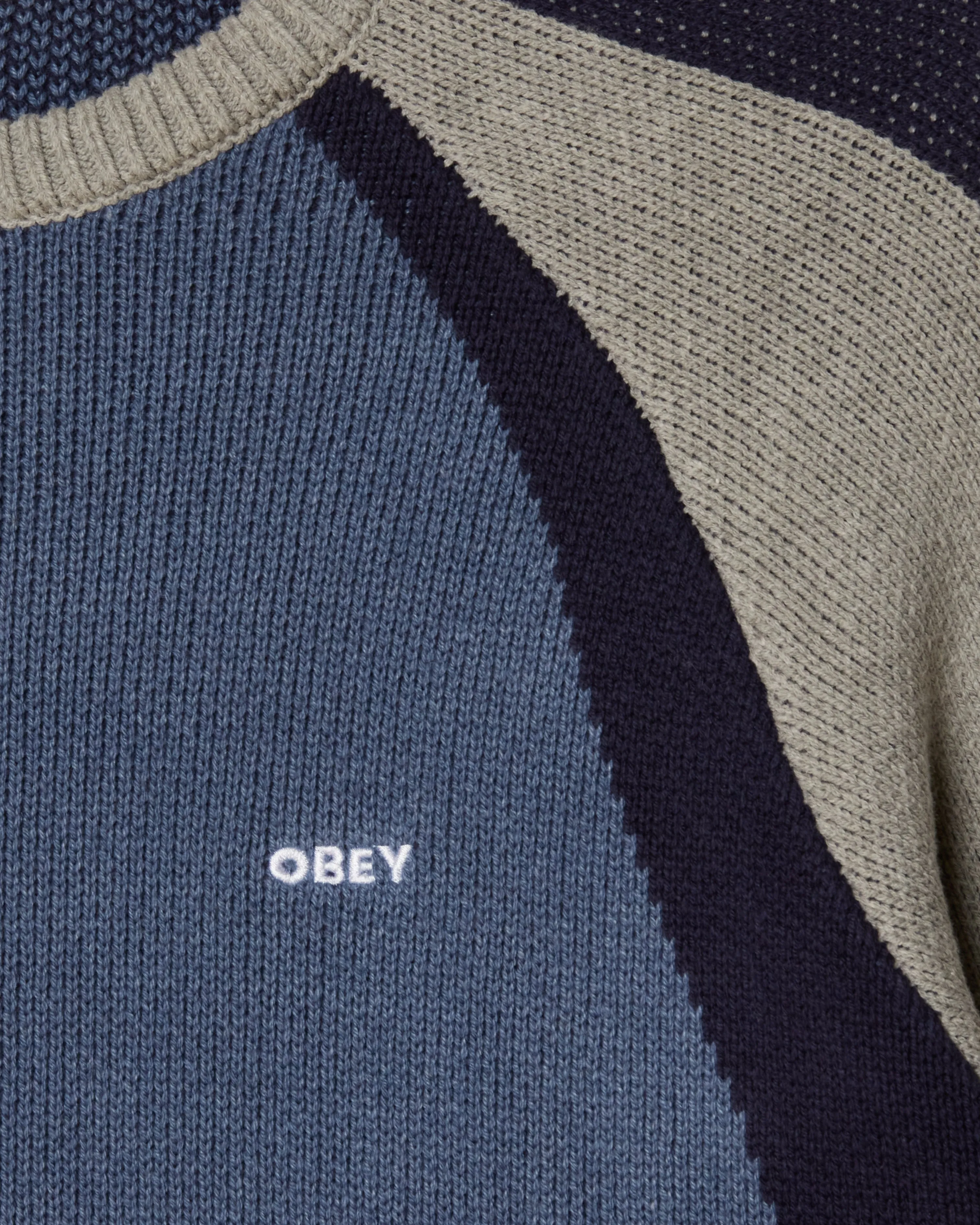 RAGLAN CREW NECK SWEATER sold by Obey product image thumbnail 3