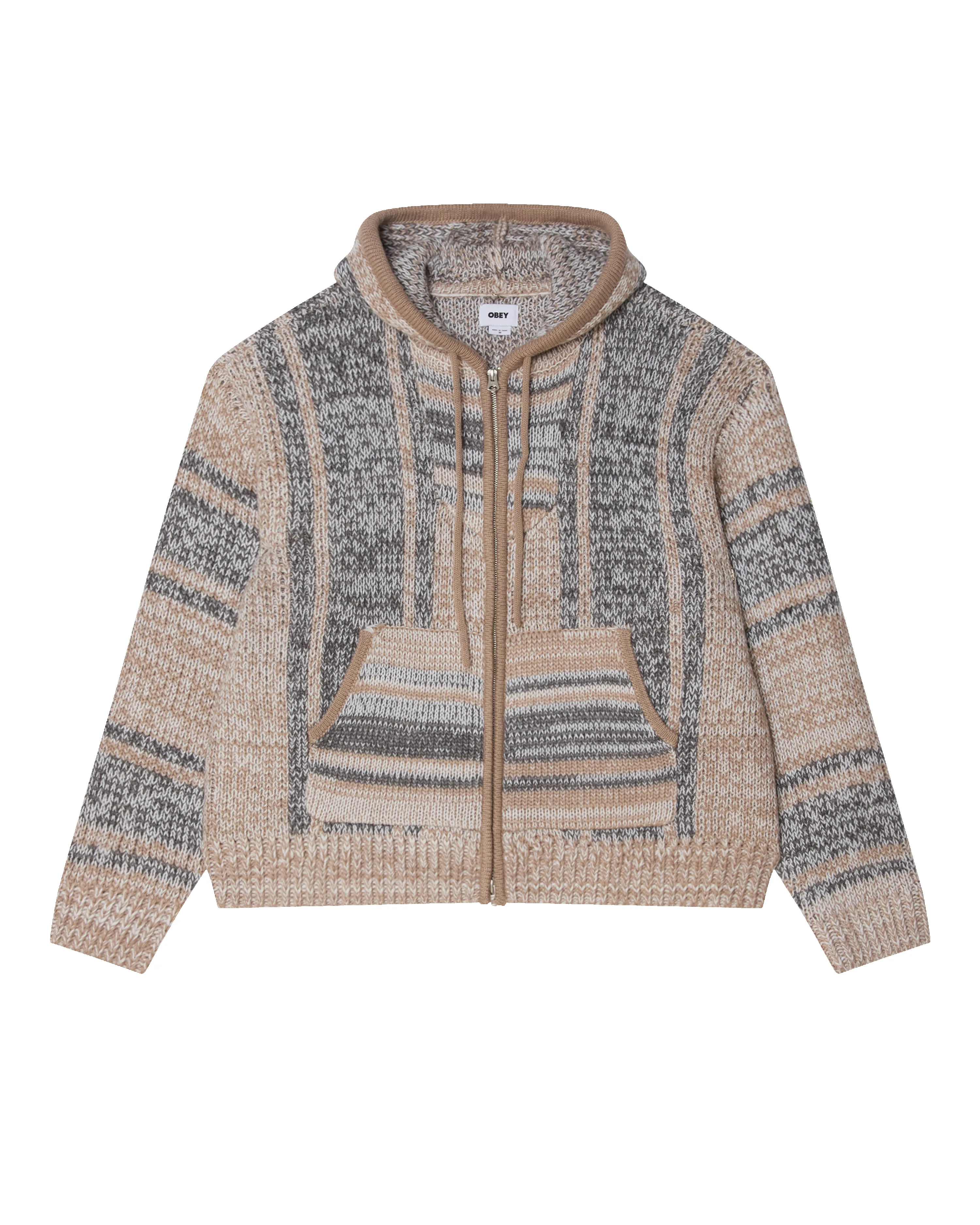 ZIP UP BAJA SWEATER sold by Obey