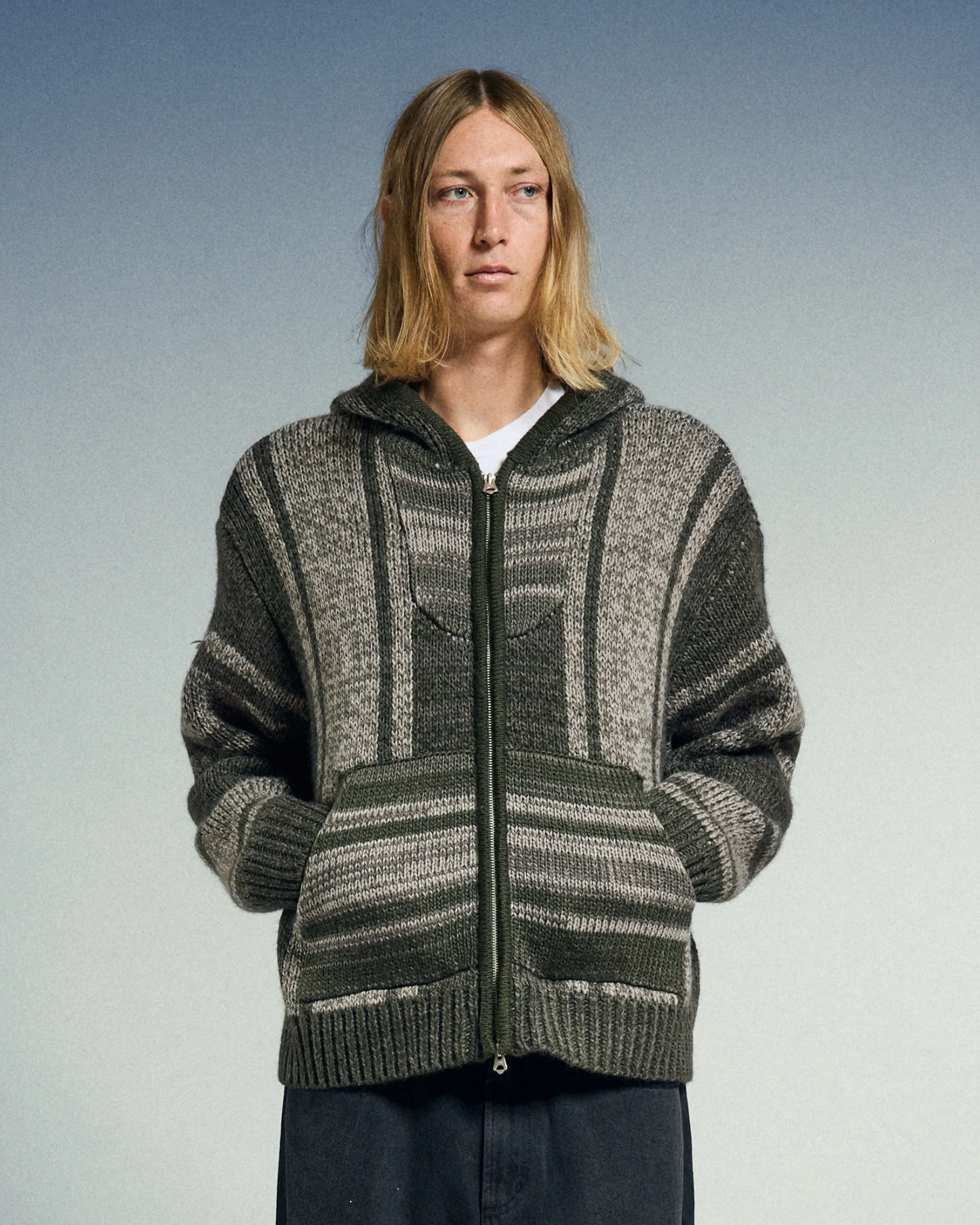 ZIP UP BAJA SWEATER sold by Obey product image thumbnail 4