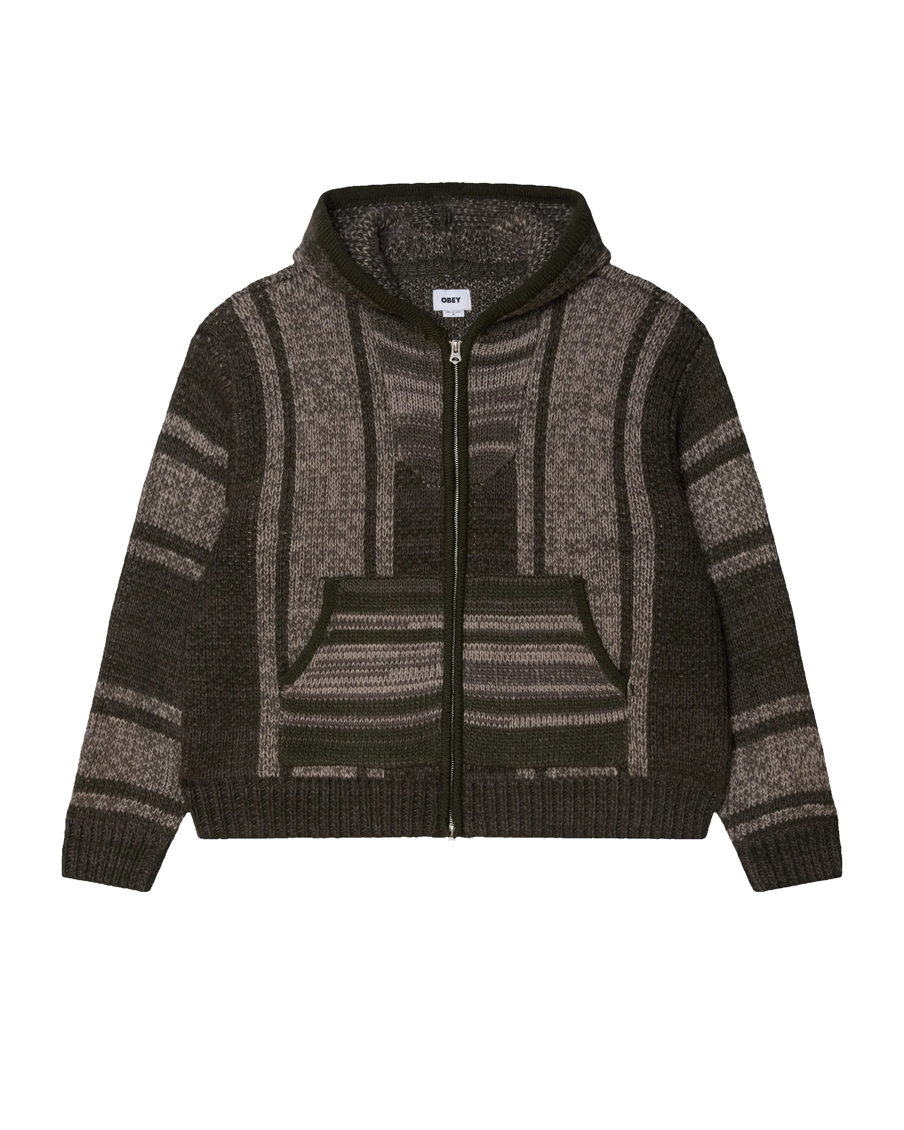 ZIP UP BAJA SWEATER sold by Obey