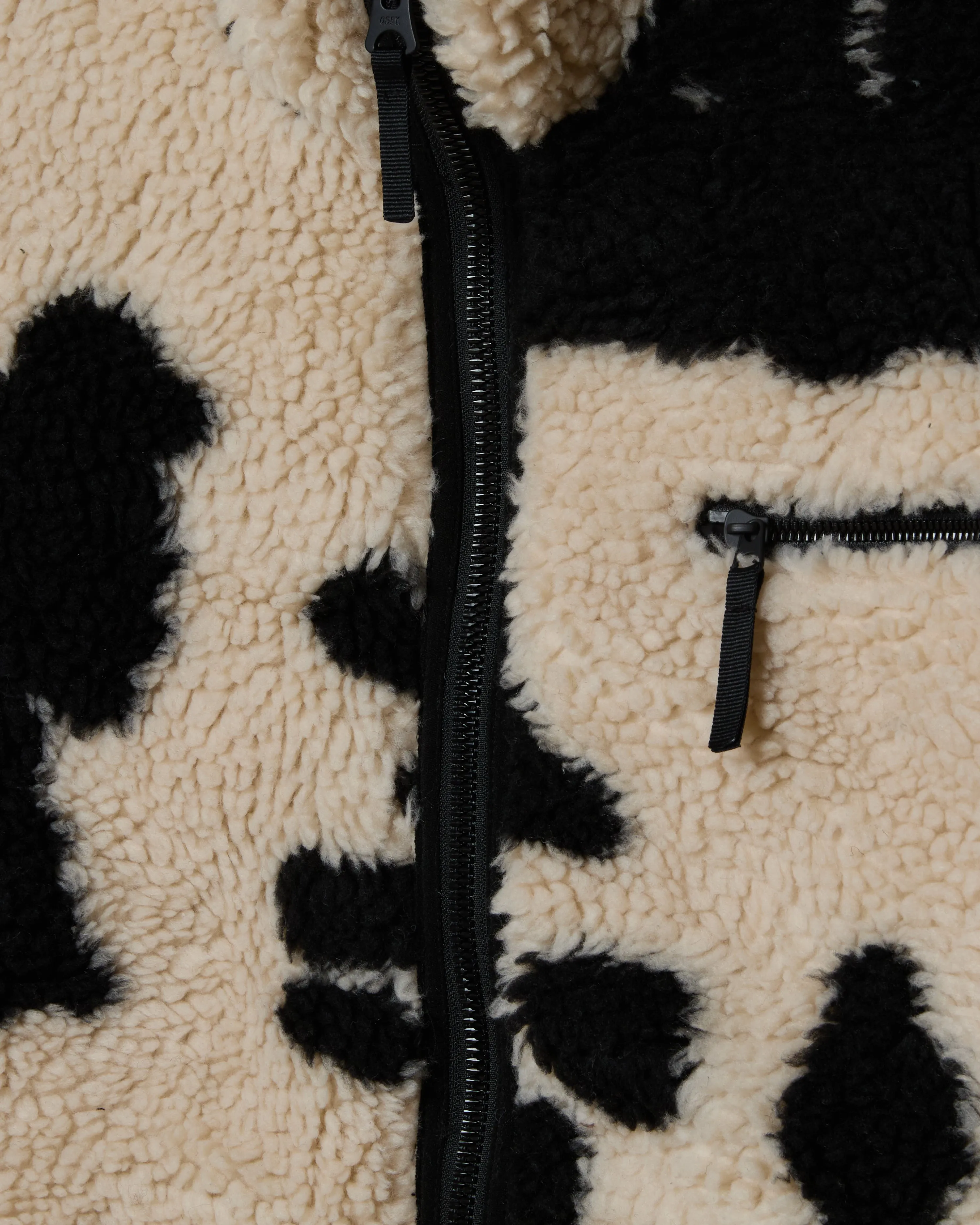 SHAGGY SHERPA JACKET sold by Obey product image thumbnail 3