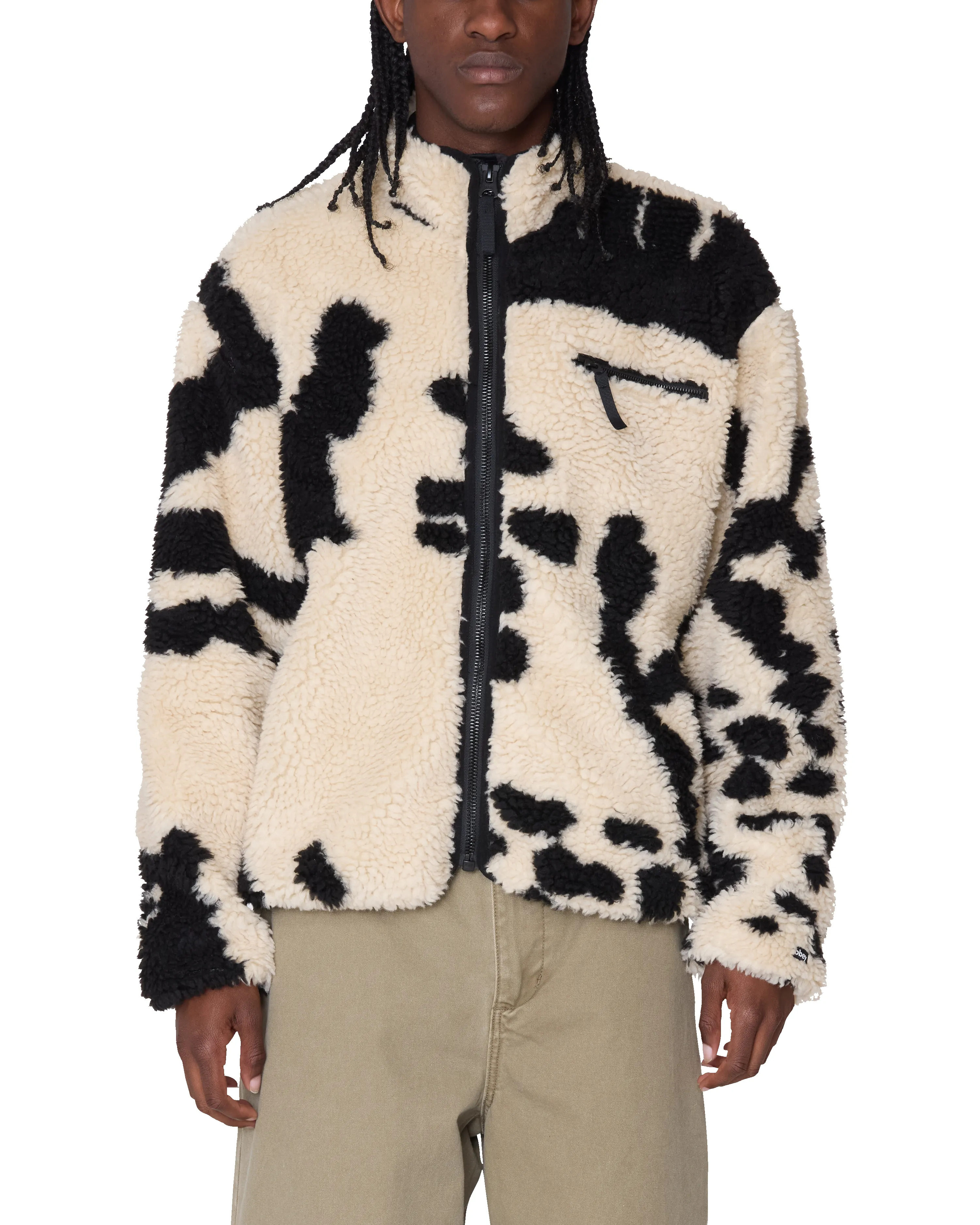 SHAGGY SHERPA JACKET sold by Obey product image thumbnail 4