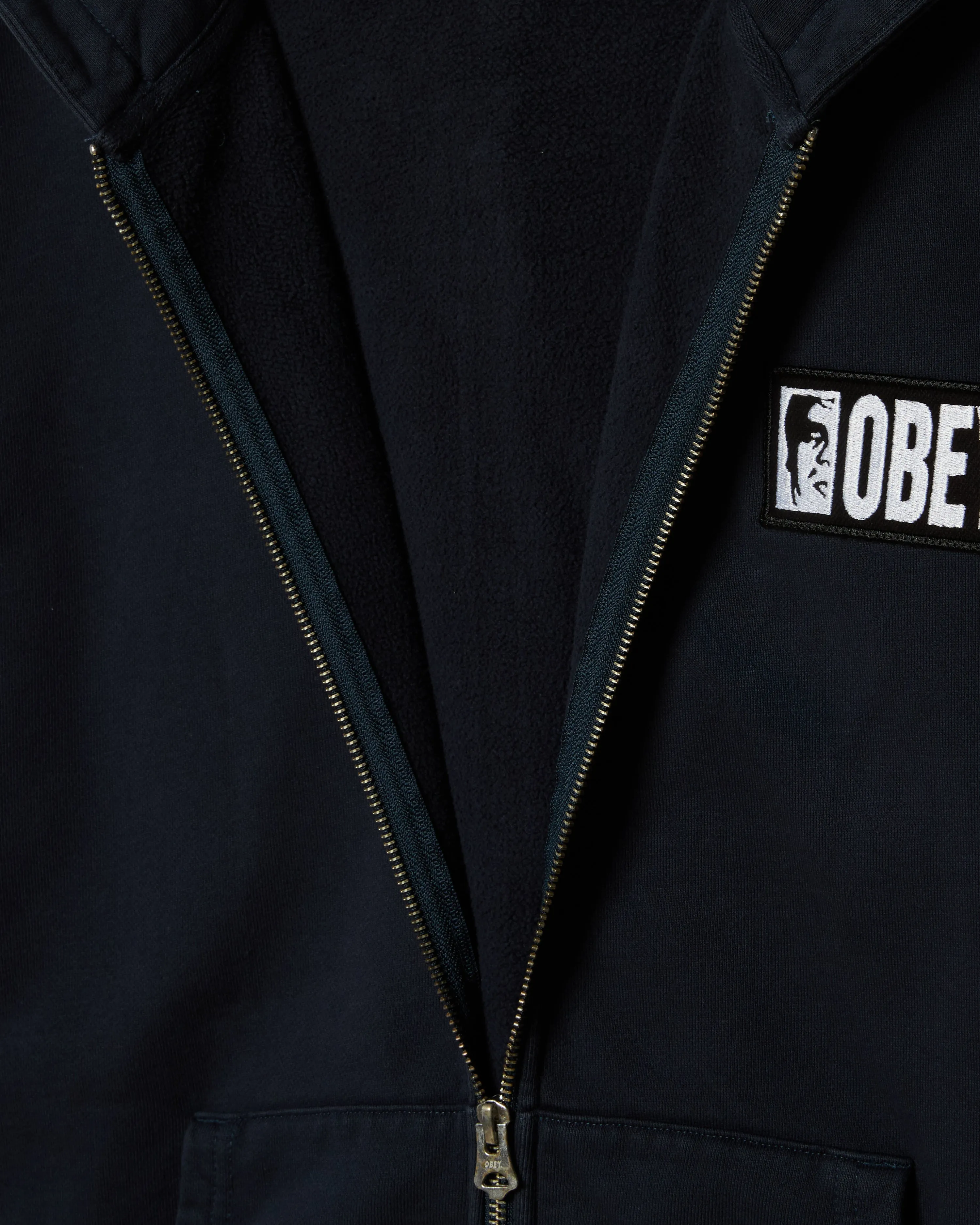 MARGIN FADED ZIP HOOD sold by Obey product image thumbnail 3