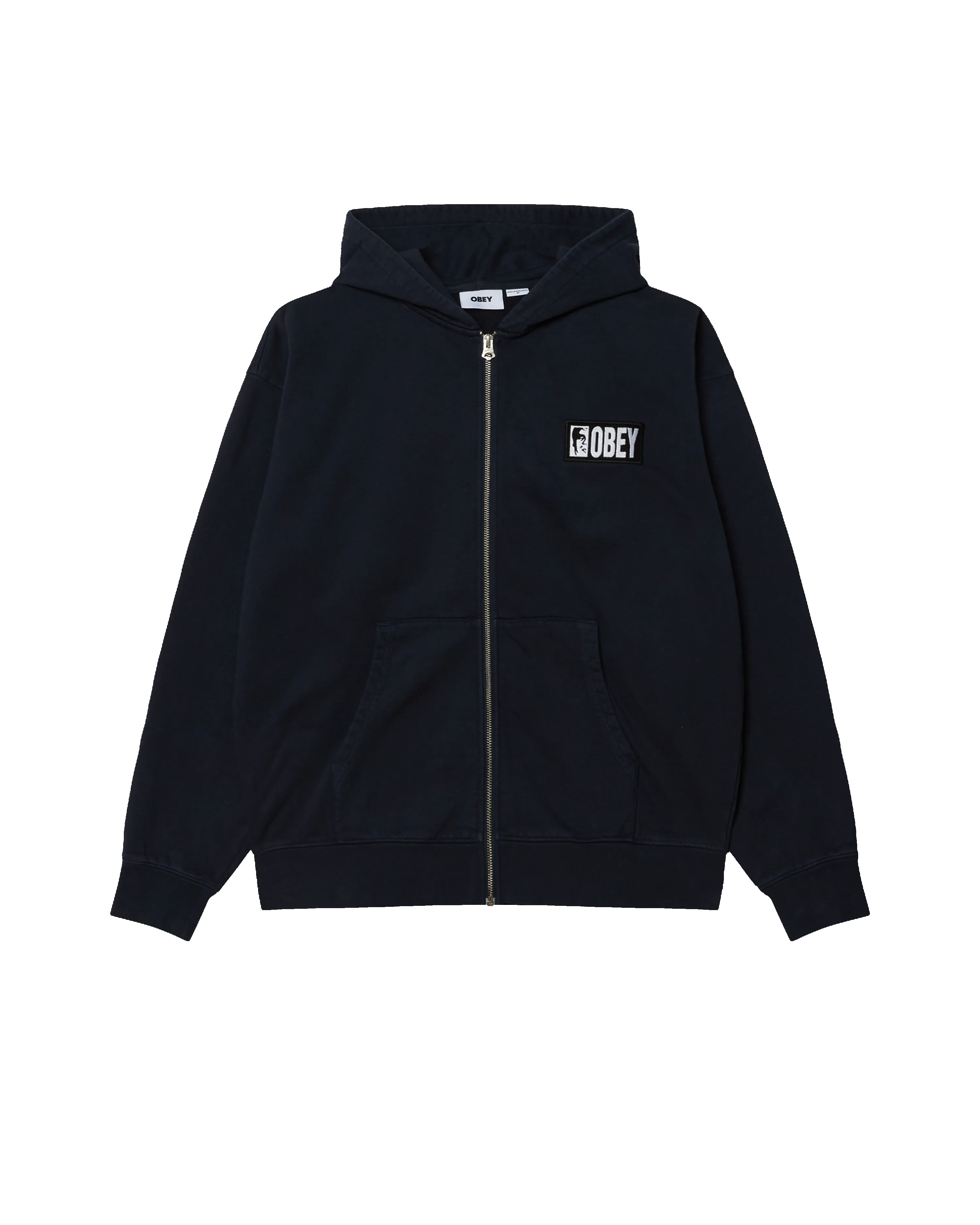 MARGIN FADED ZIP HOOD sold by Obey