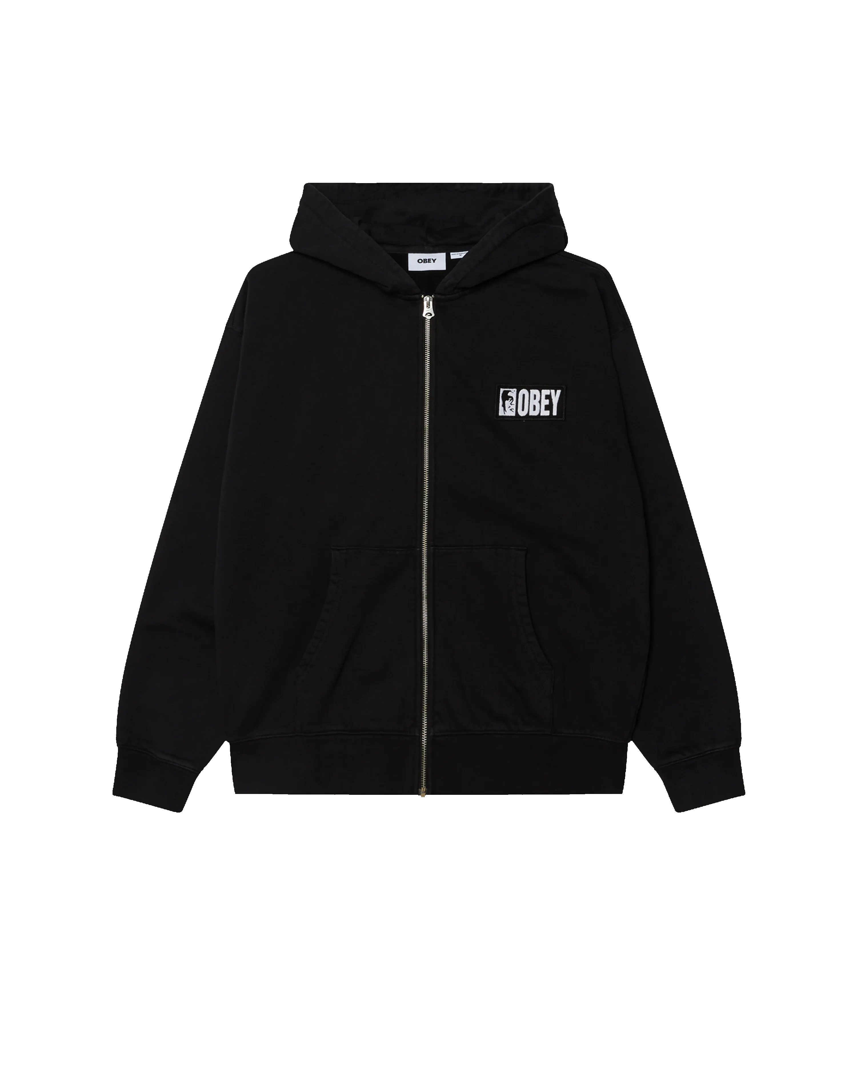 MARGIN FADED ZIP HOOD sold by Obey