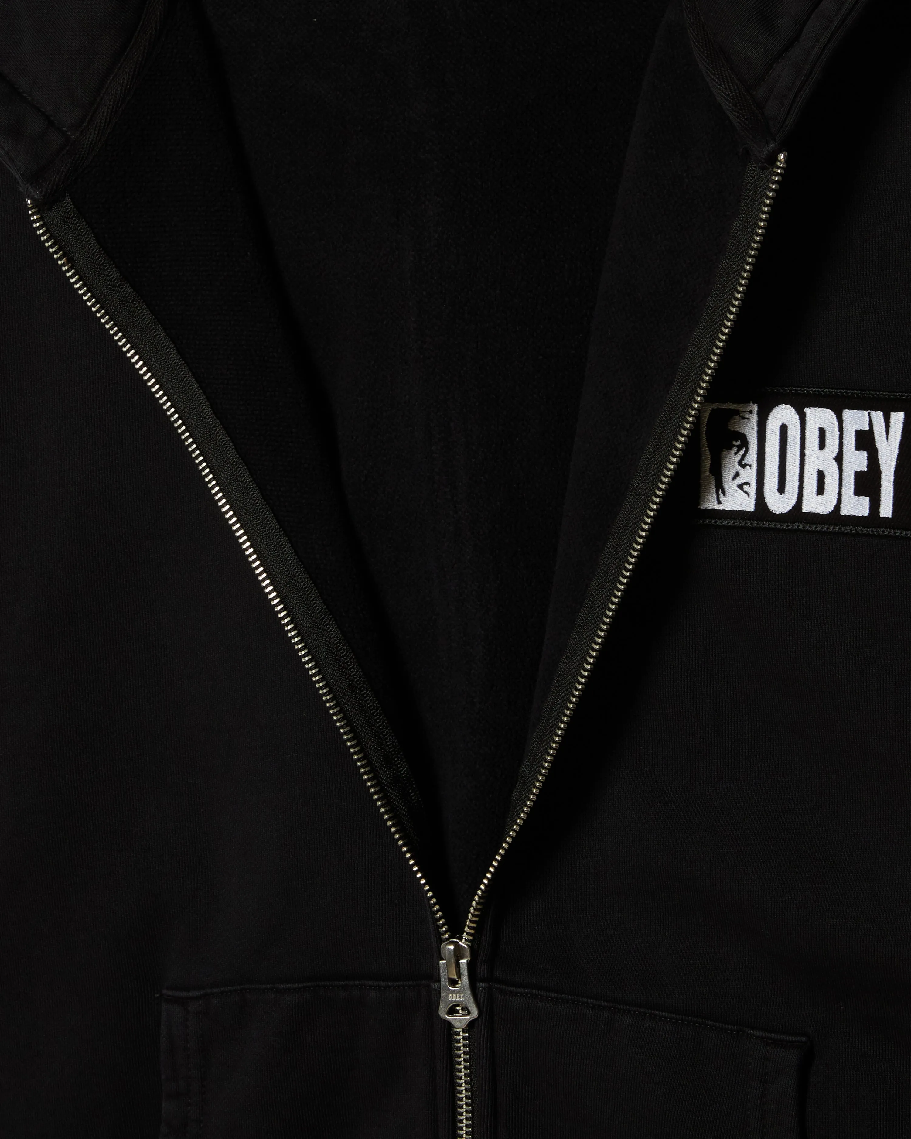MARGIN FADED ZIP HOOD sold by Obey product image thumbnail 3