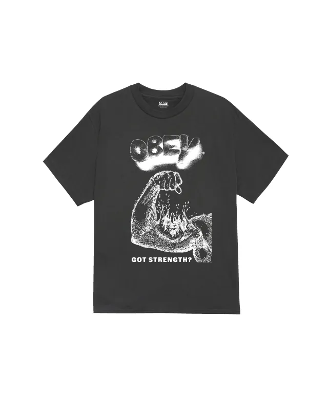 GOT STRENGTH? CLASSIC T-SHIRT sold by Obey