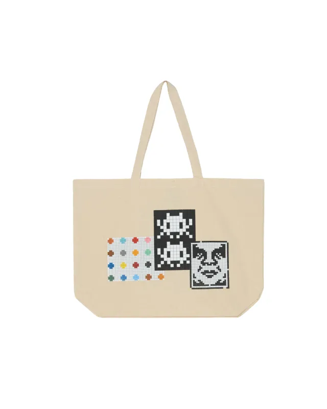 TRIPLE TROUBLE TOTE BAG sold by Obey