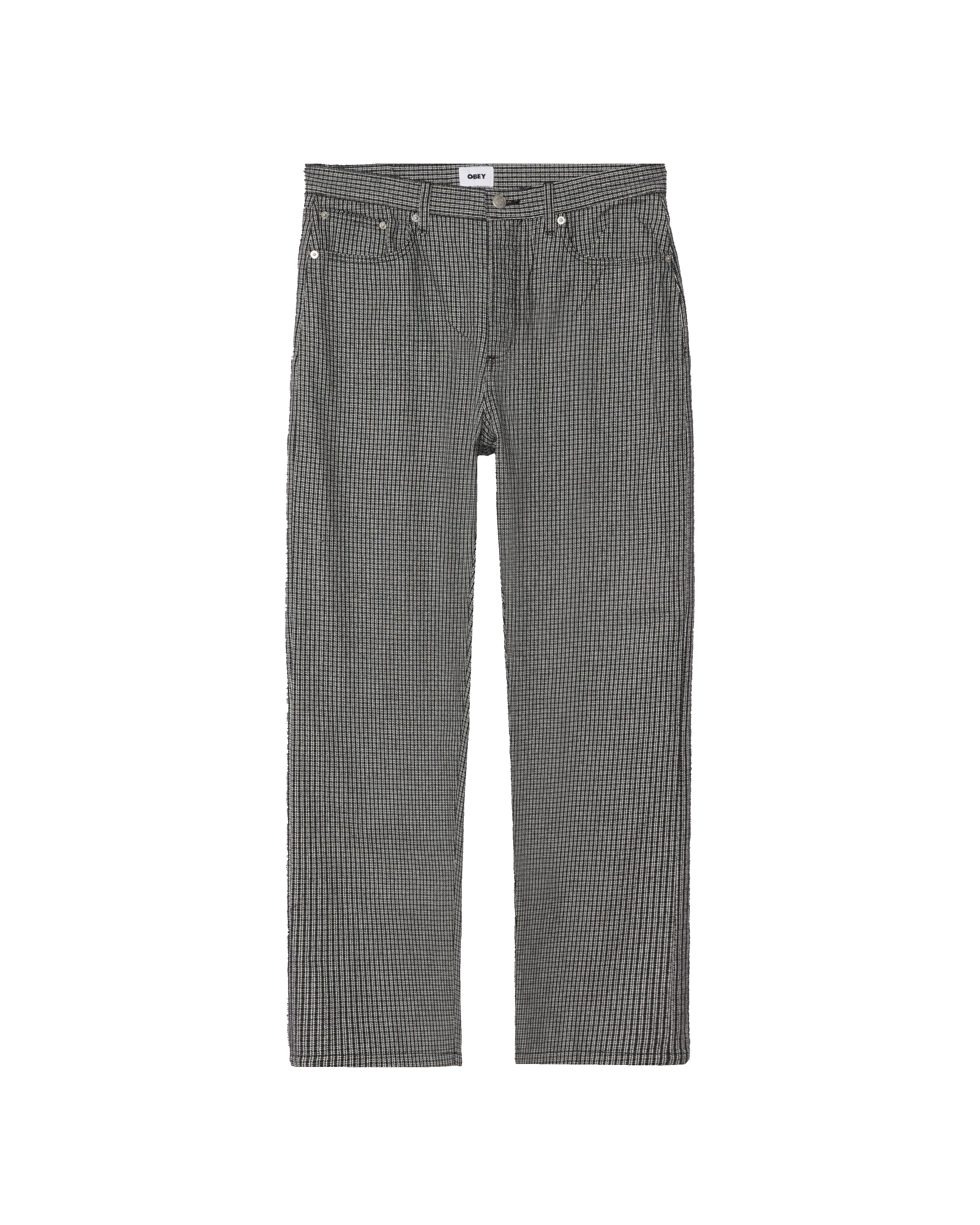 CLASSIC BAGGY PLAID DENIM sold by Obey