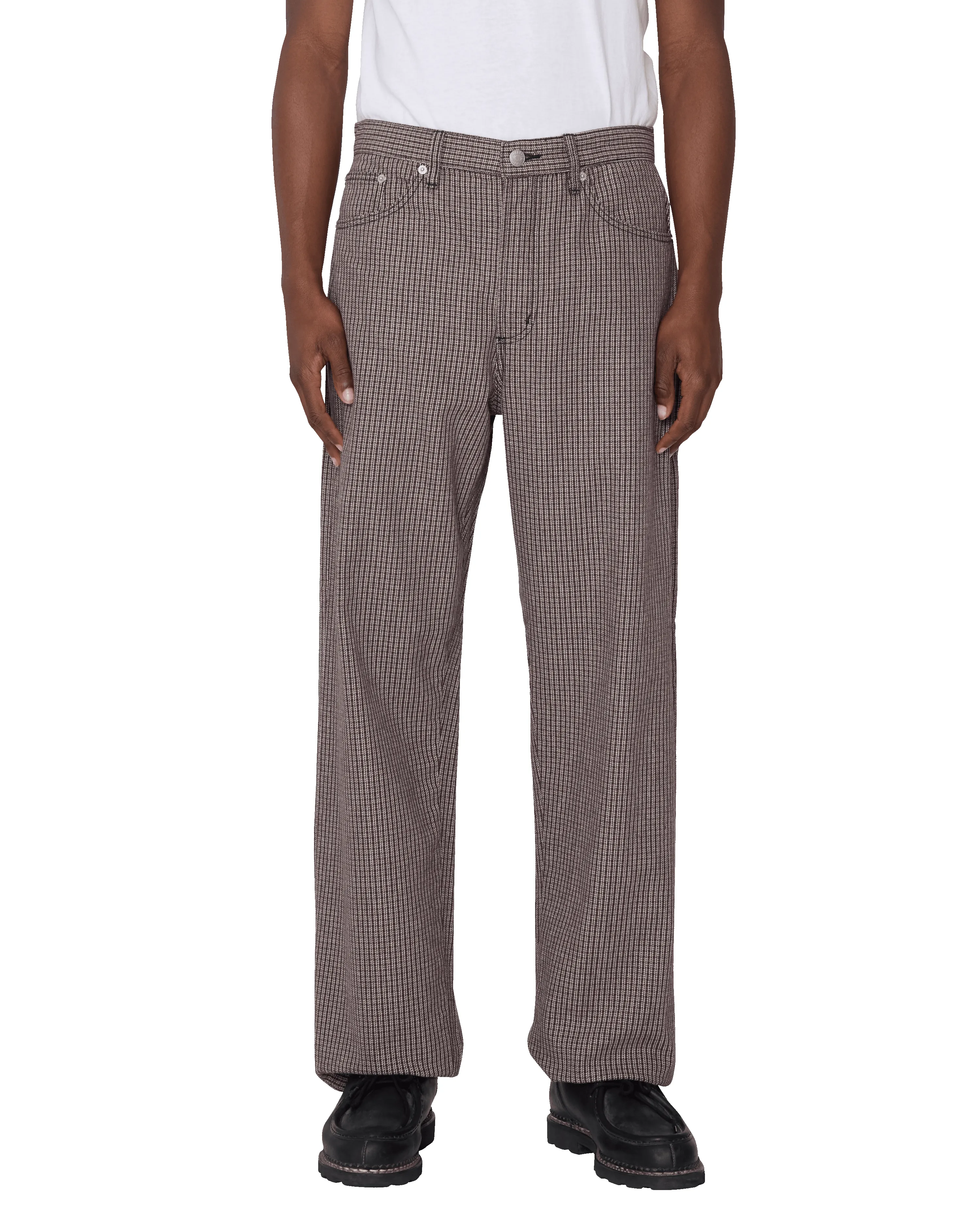 CLASSIC BAGGY PLAID DENIM sold by Obey product image thumbnail 5