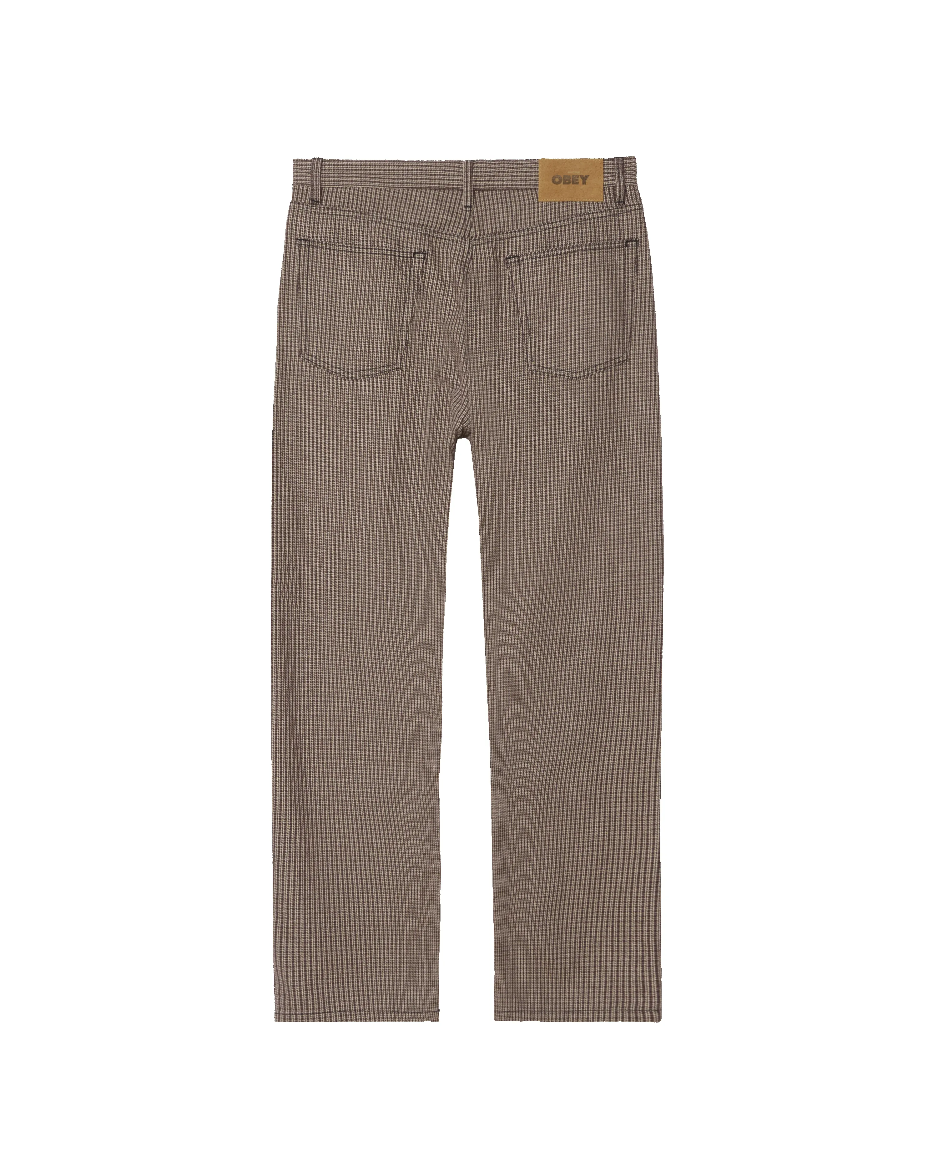 CLASSIC BAGGY PLAID DENIM sold by Obey product image thumbnail 2