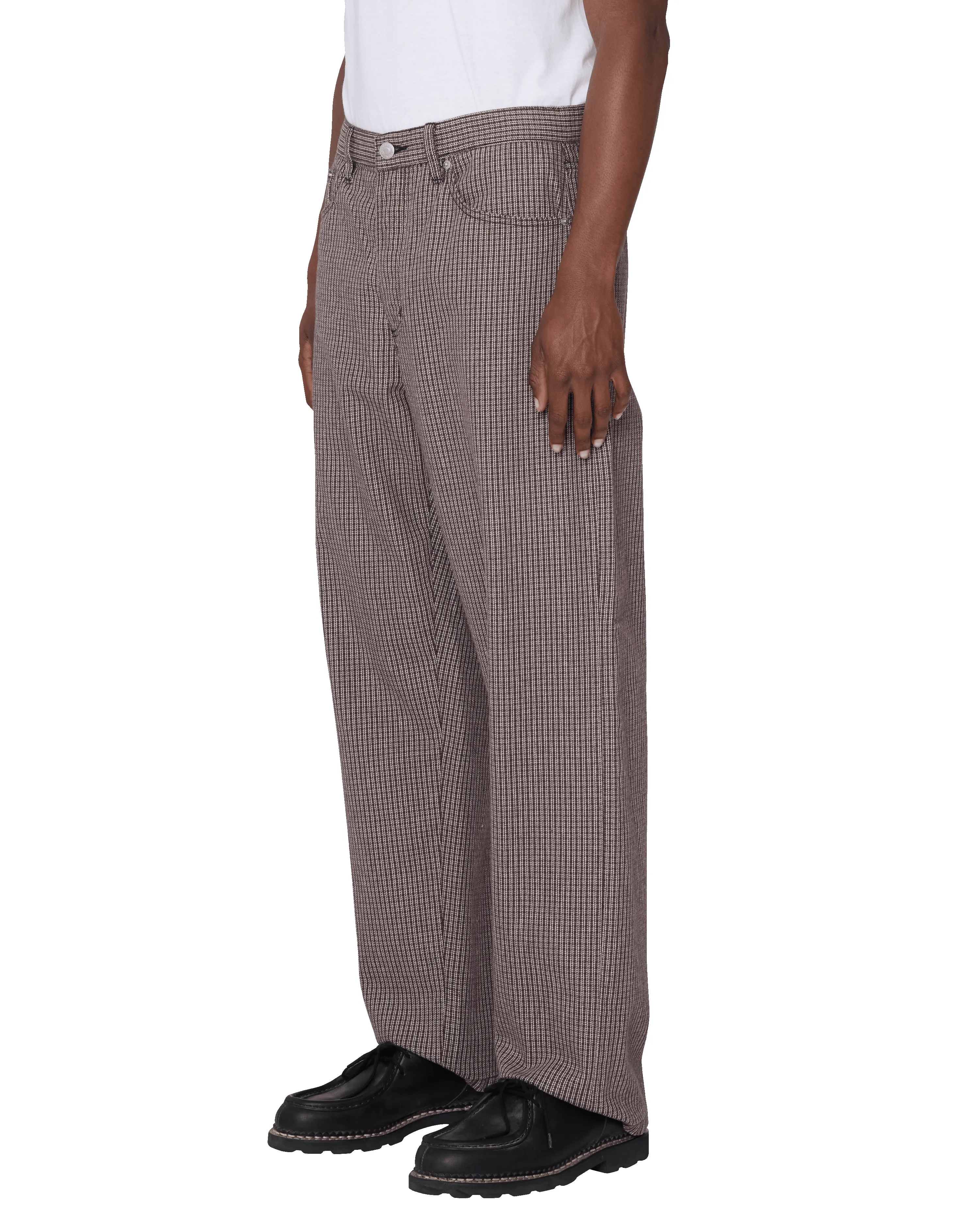 CLASSIC BAGGY PLAID DENIM sold by Obey product image thumbnail 4