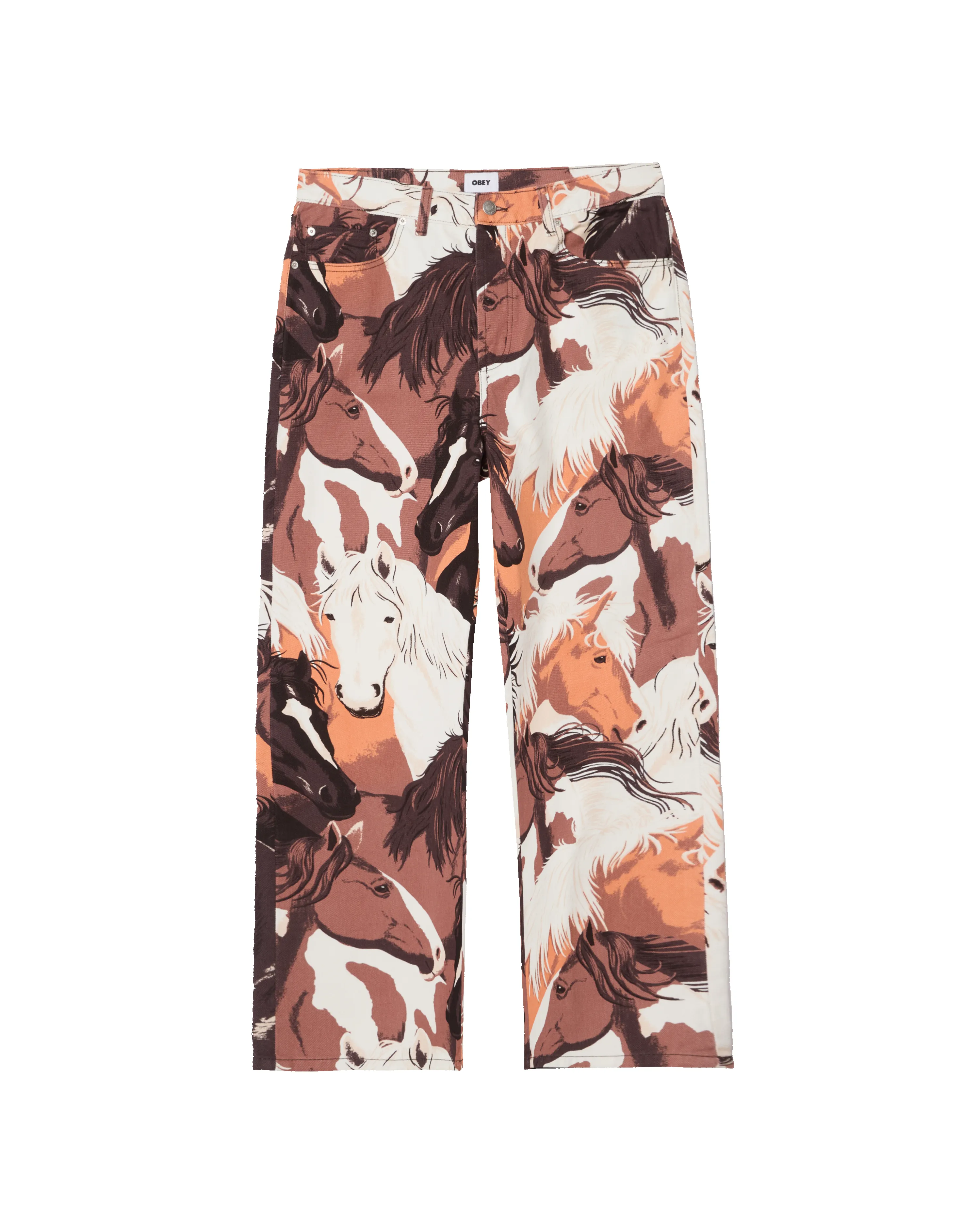 CLASSIC BAGGY PRINTED DENIM sold by Obey