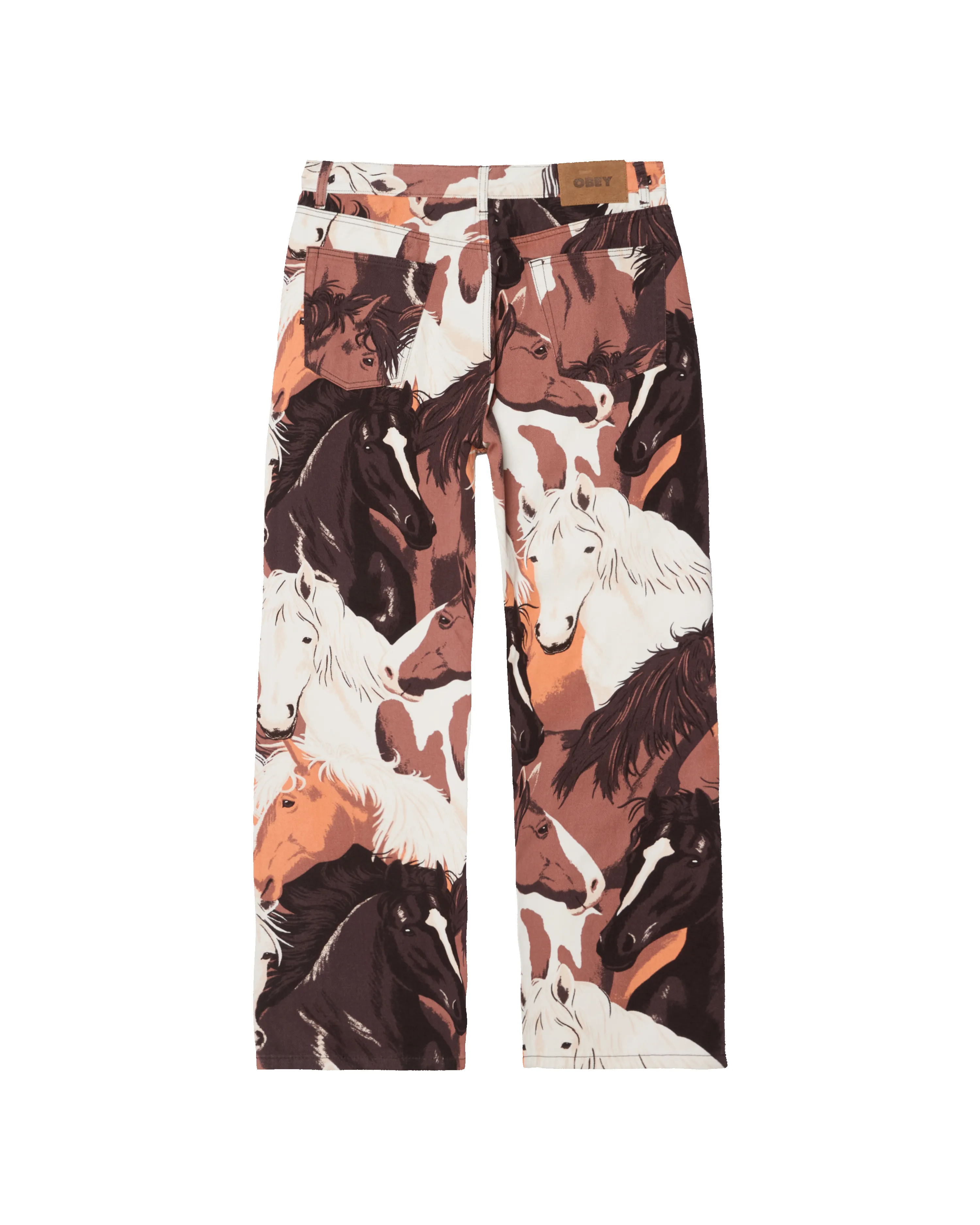 CLASSIC BAGGY PRINTED DENIM sold by Obey product image thumbnail 2