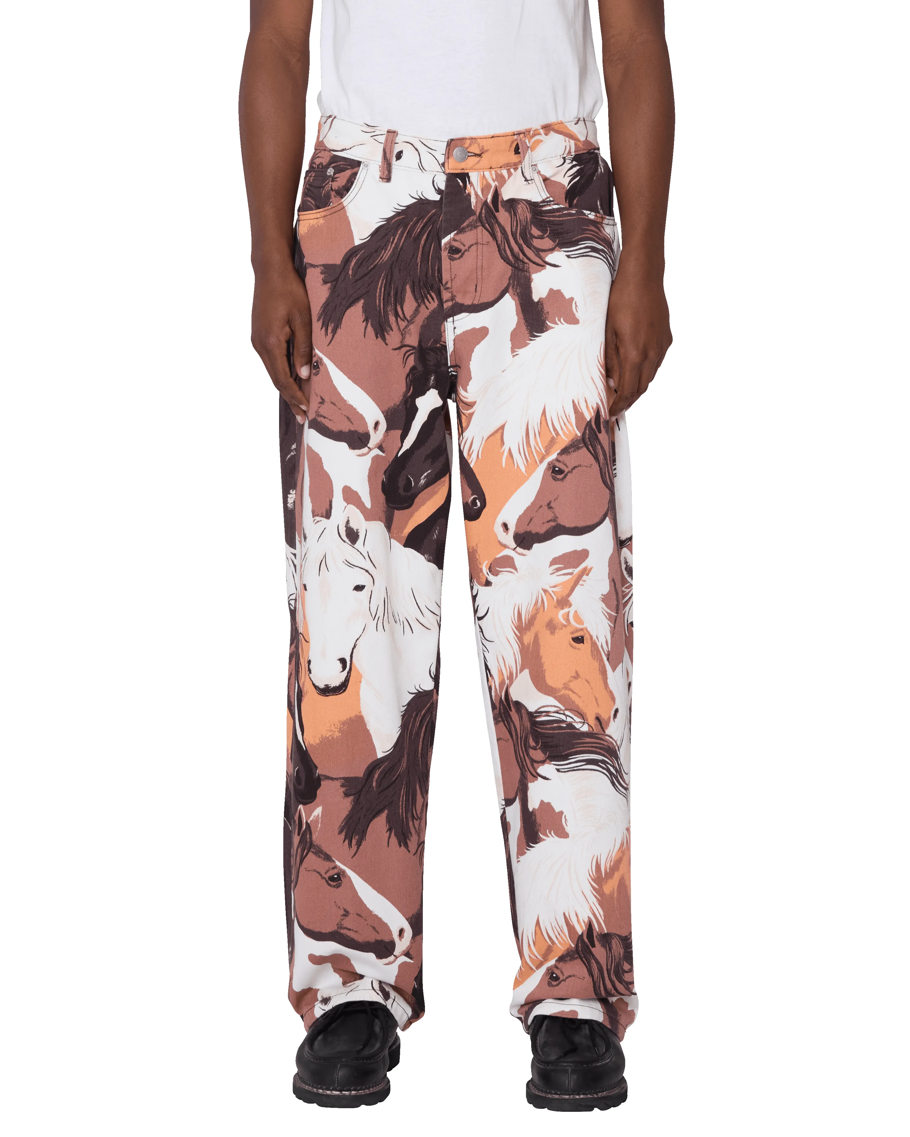 CLASSIC BAGGY PRINTED DENIM sold by Obey product image thumbnail 4