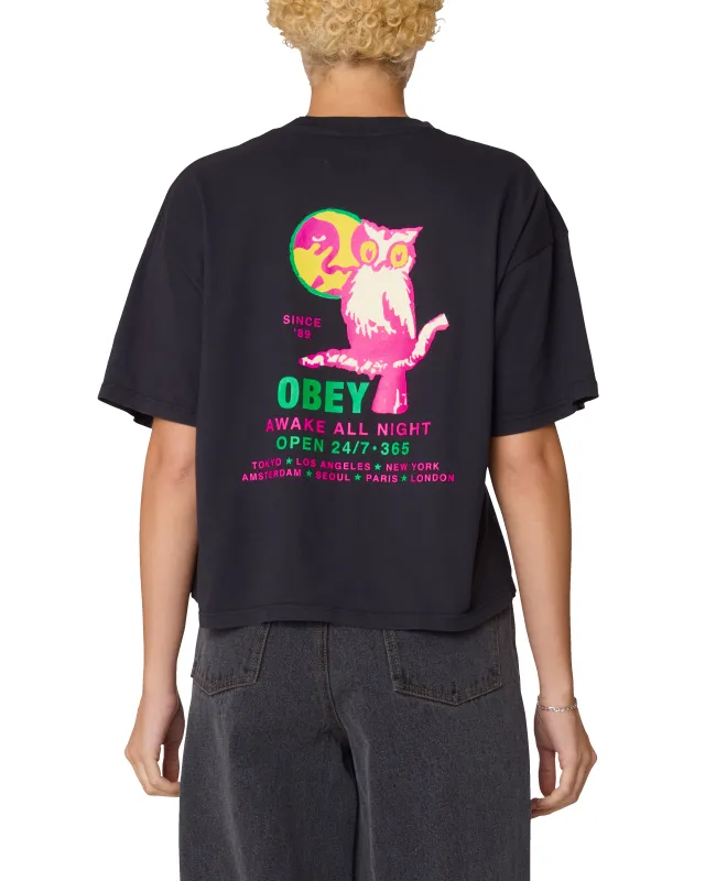 OWL ROW T-SHIRT sold by Obey