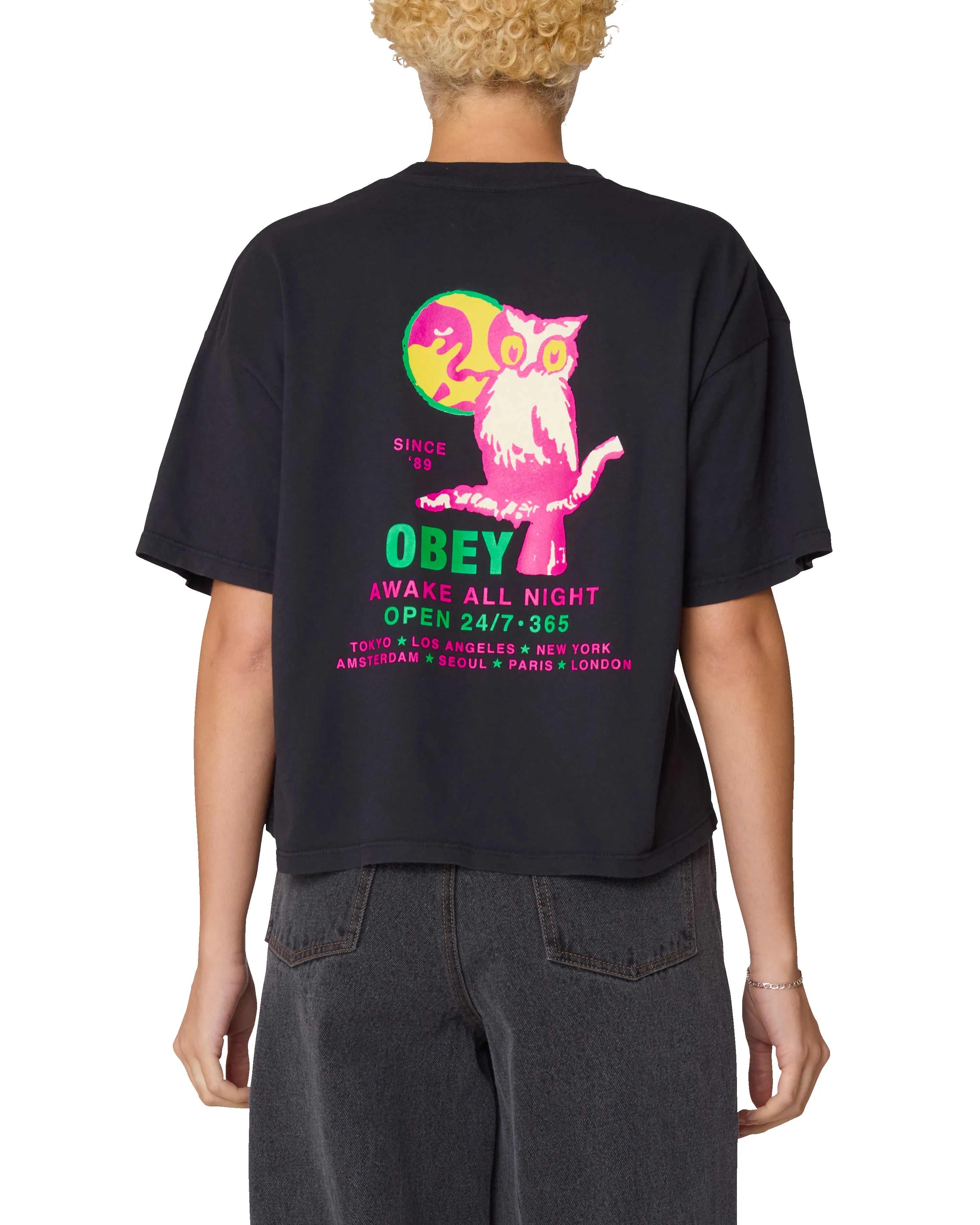 OWL ROW T-SHIRT sold by Obey