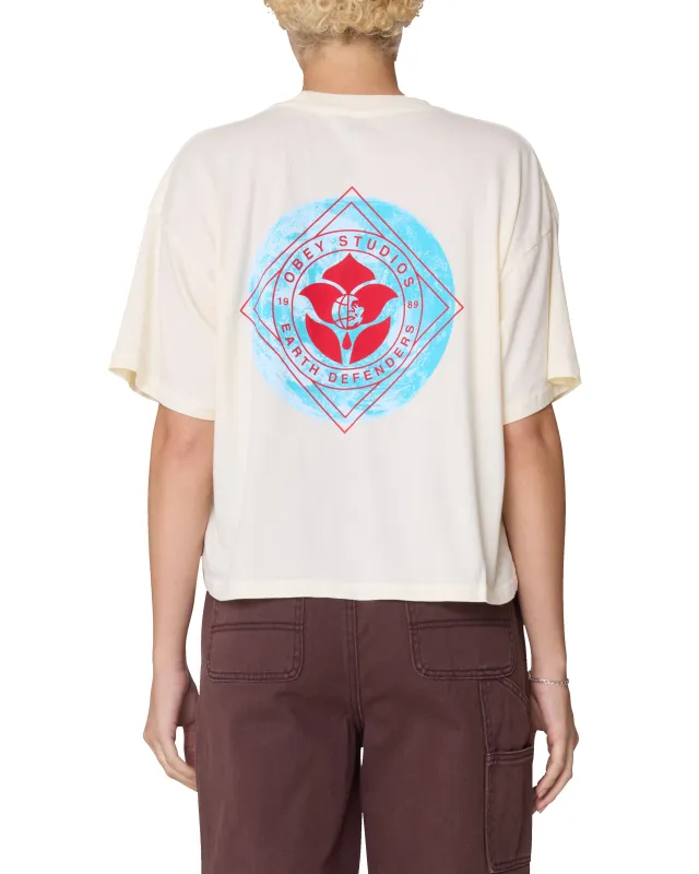 EARTH DEFENDERS ROW T-SHIRT sold by Obey