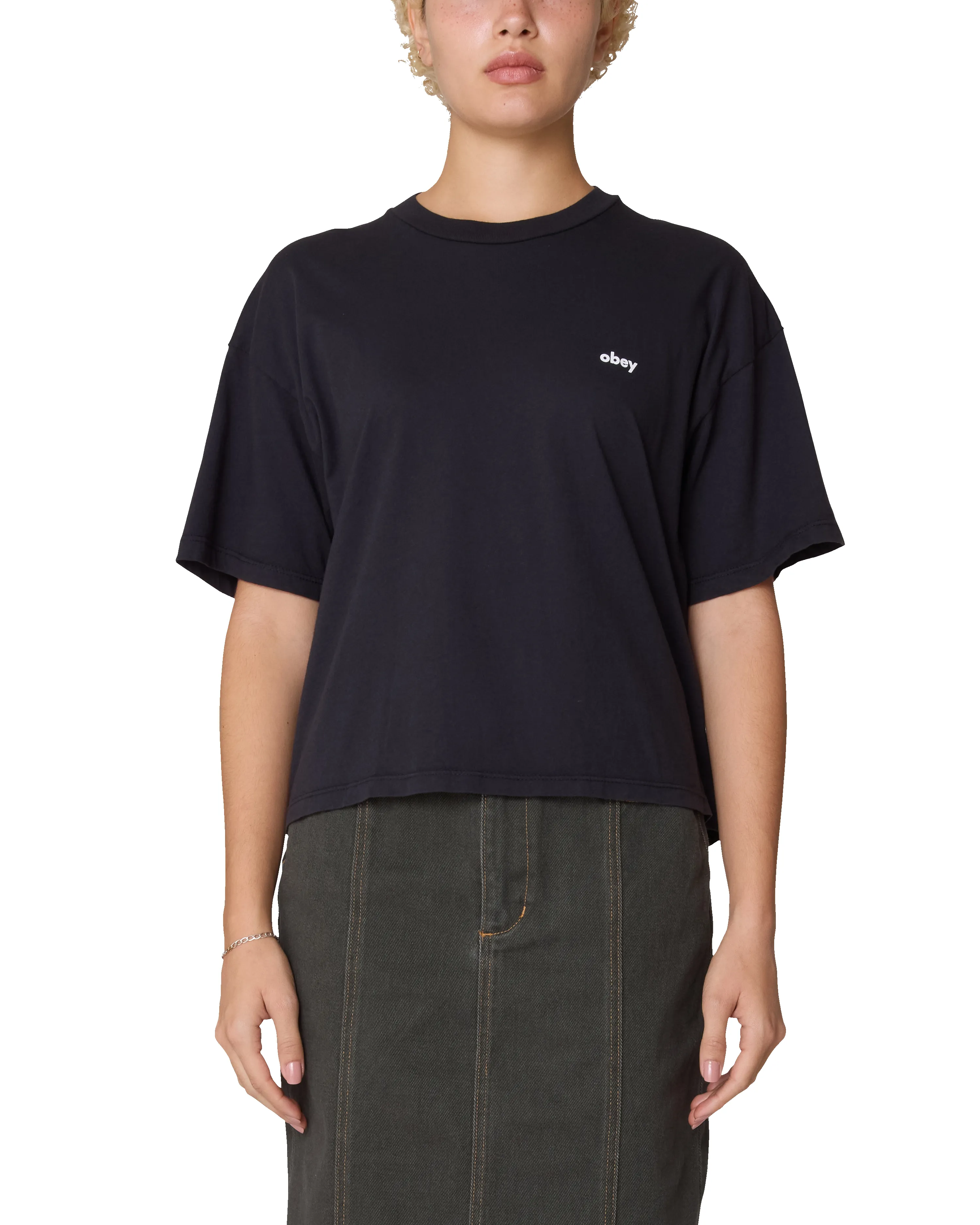 TAKE YOUR TIME ROW T-SHIRT sold by Obey product image thumbnail 2