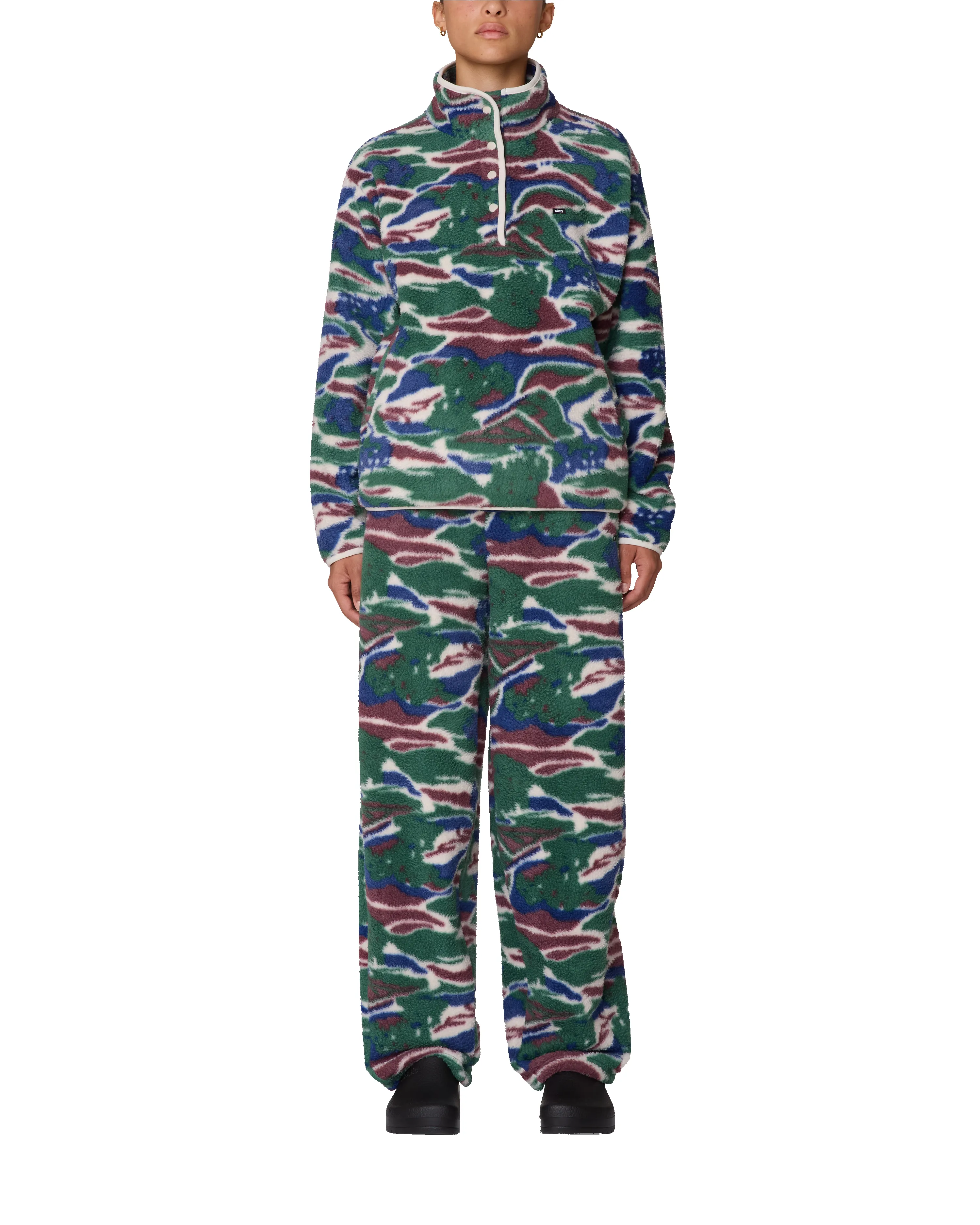 PASTURES MOCK NECK PULLOVER sold by Obey product image thumbnail 4