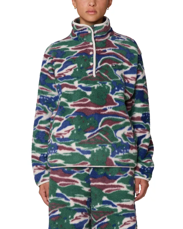 PASTURES MOCK NECK PULLOVER sold by Obey