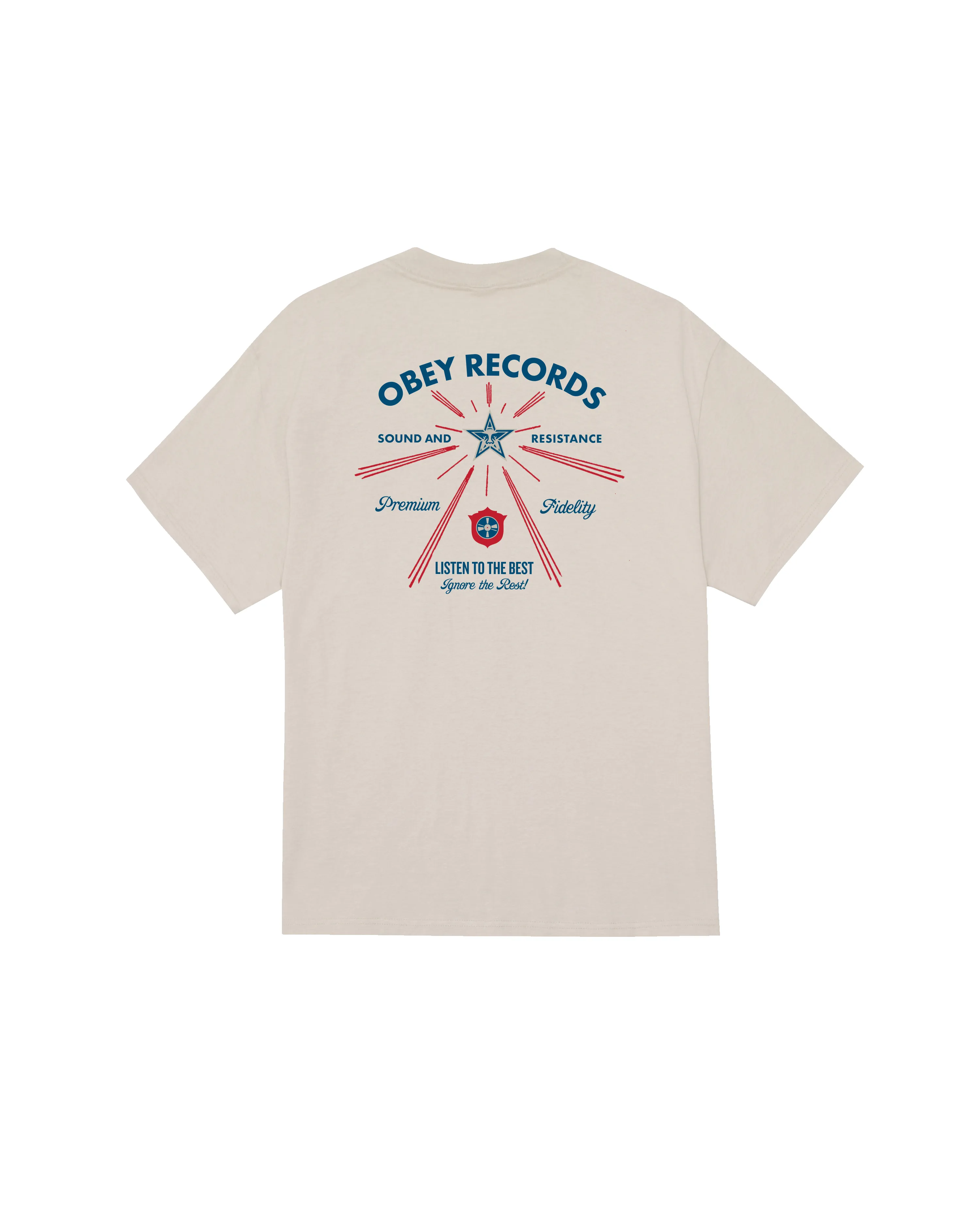 LISTEN TO THE BEST CLASSIC T-SHIRT sold by Obey