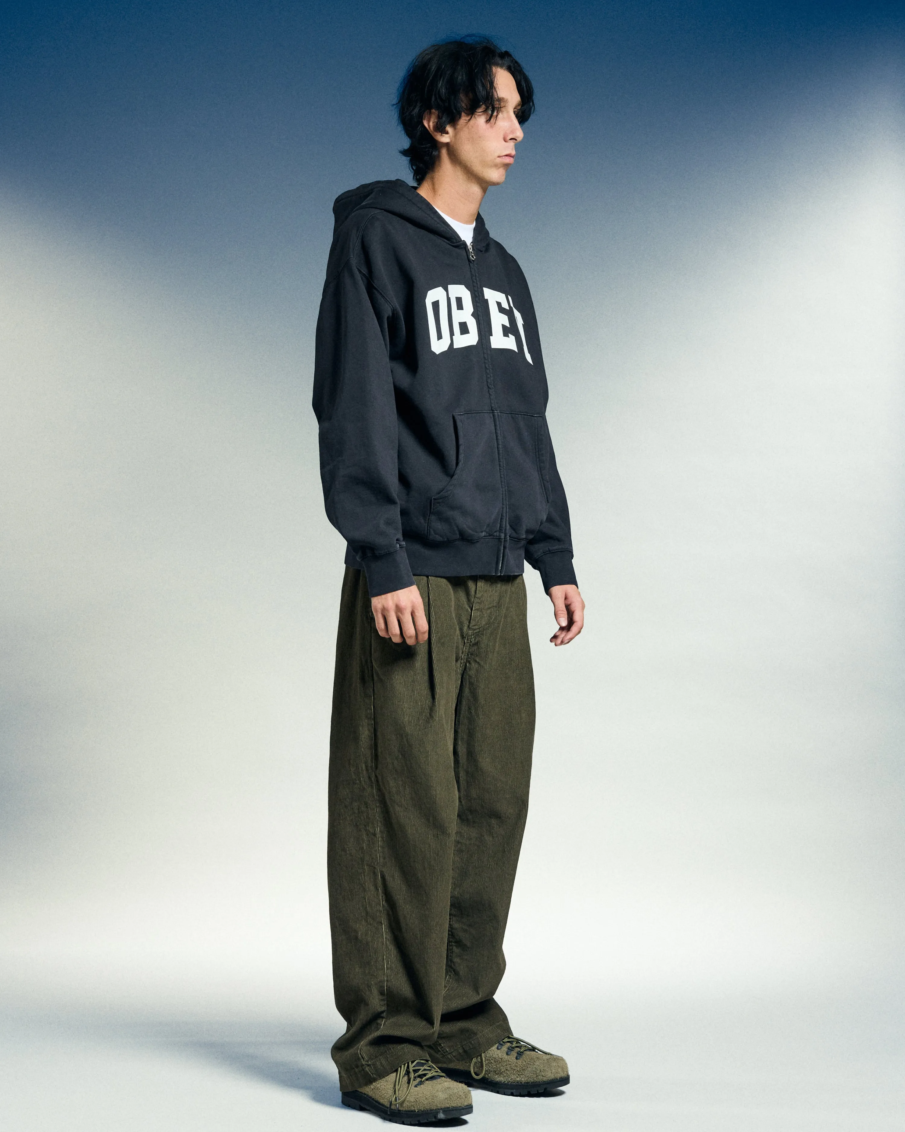 CONTROL FADED ZIP HOOD sold by Obey product image thumbnail 4