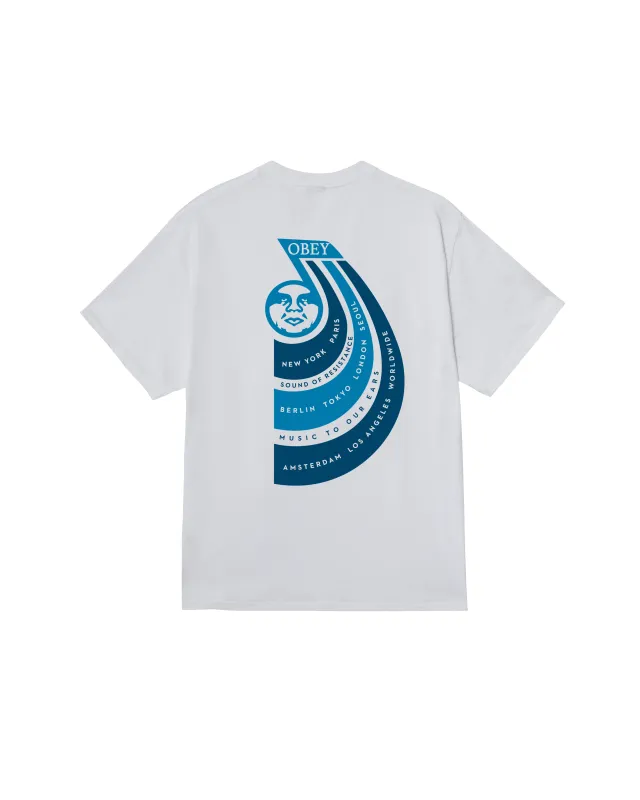 SOUNDS OF RESISTANCE CLASSIC T-SHIRT sold by Obey