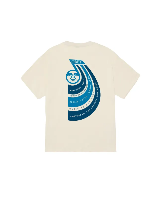 SOUNDS OF RESISTANCE CLASSIC T-SHIRT sold by Obey
