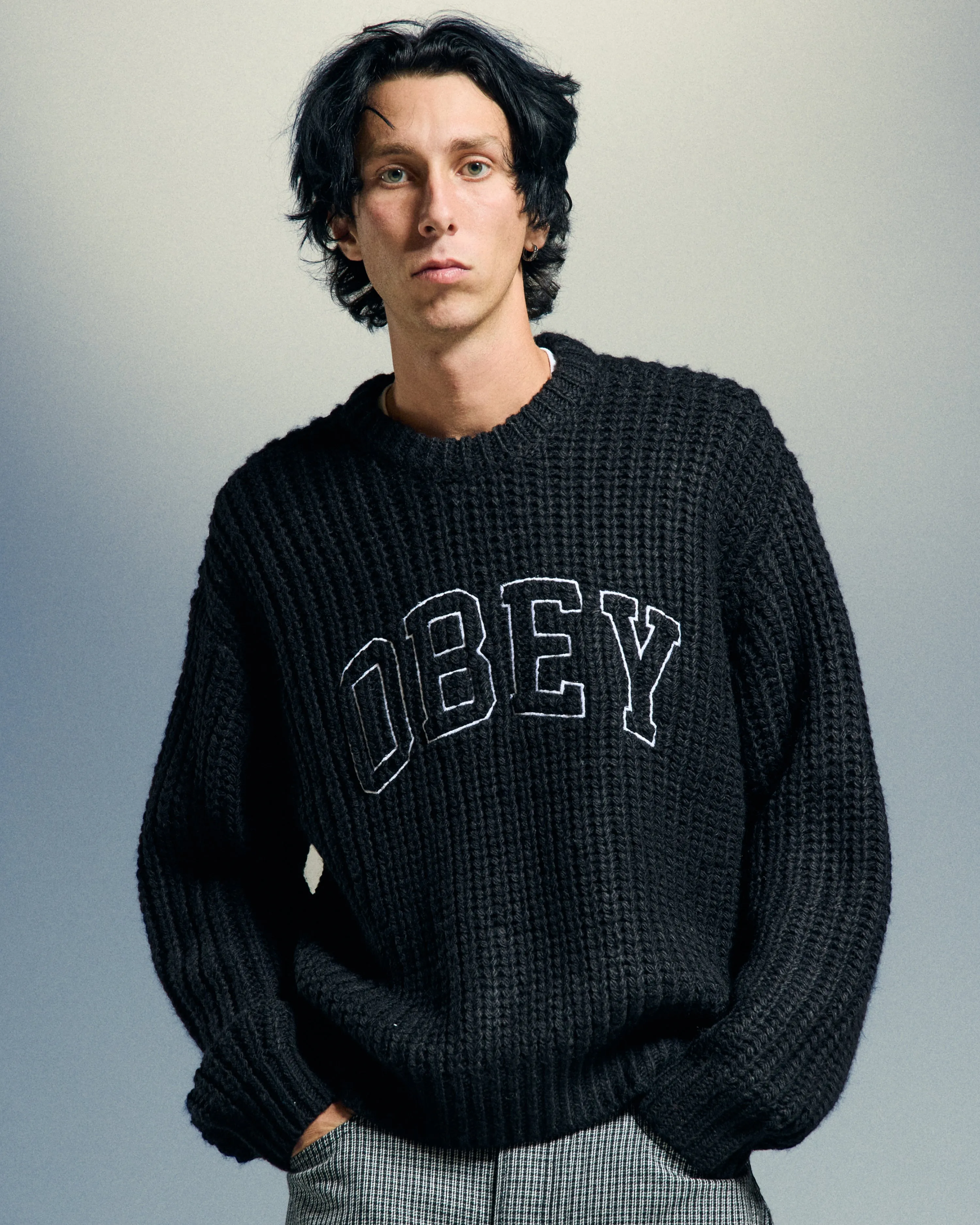 COLLEGIATE SWEATER sold by Obey product image thumbnail 4