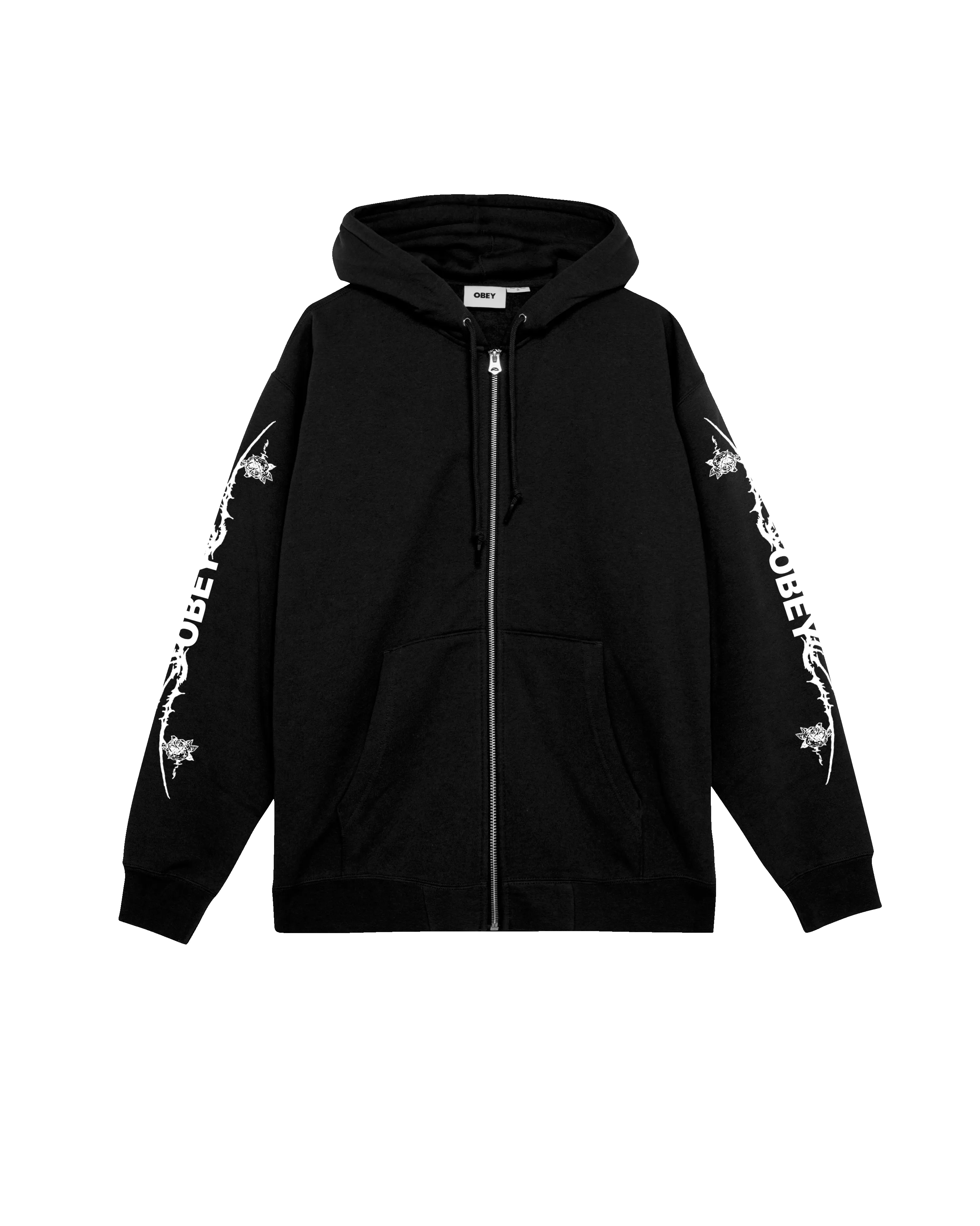 TRIBAL ROSE ZIP HOOD sold by Obey