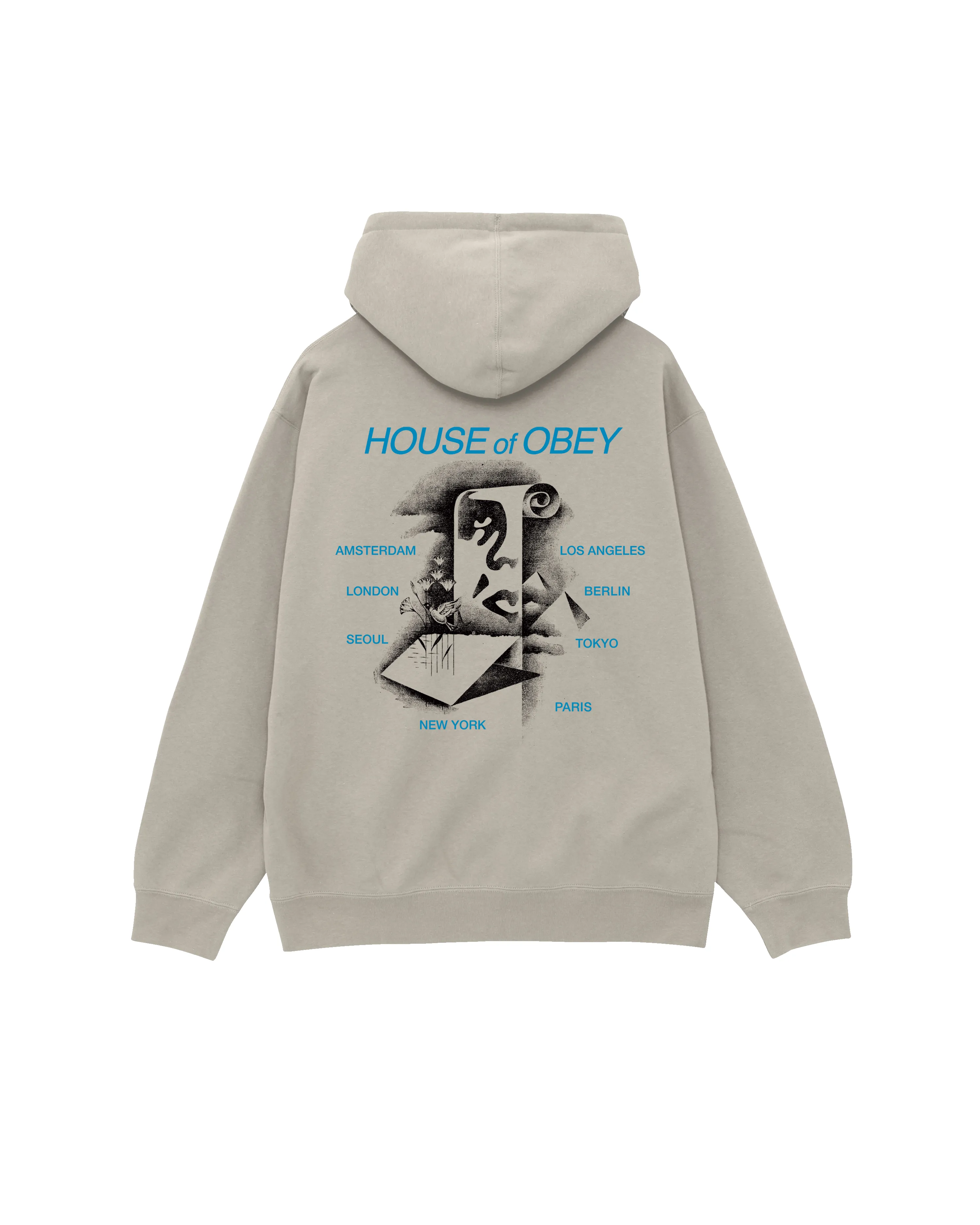 PYRAMID SCROLL PULLOVER HOOD sold by Obey