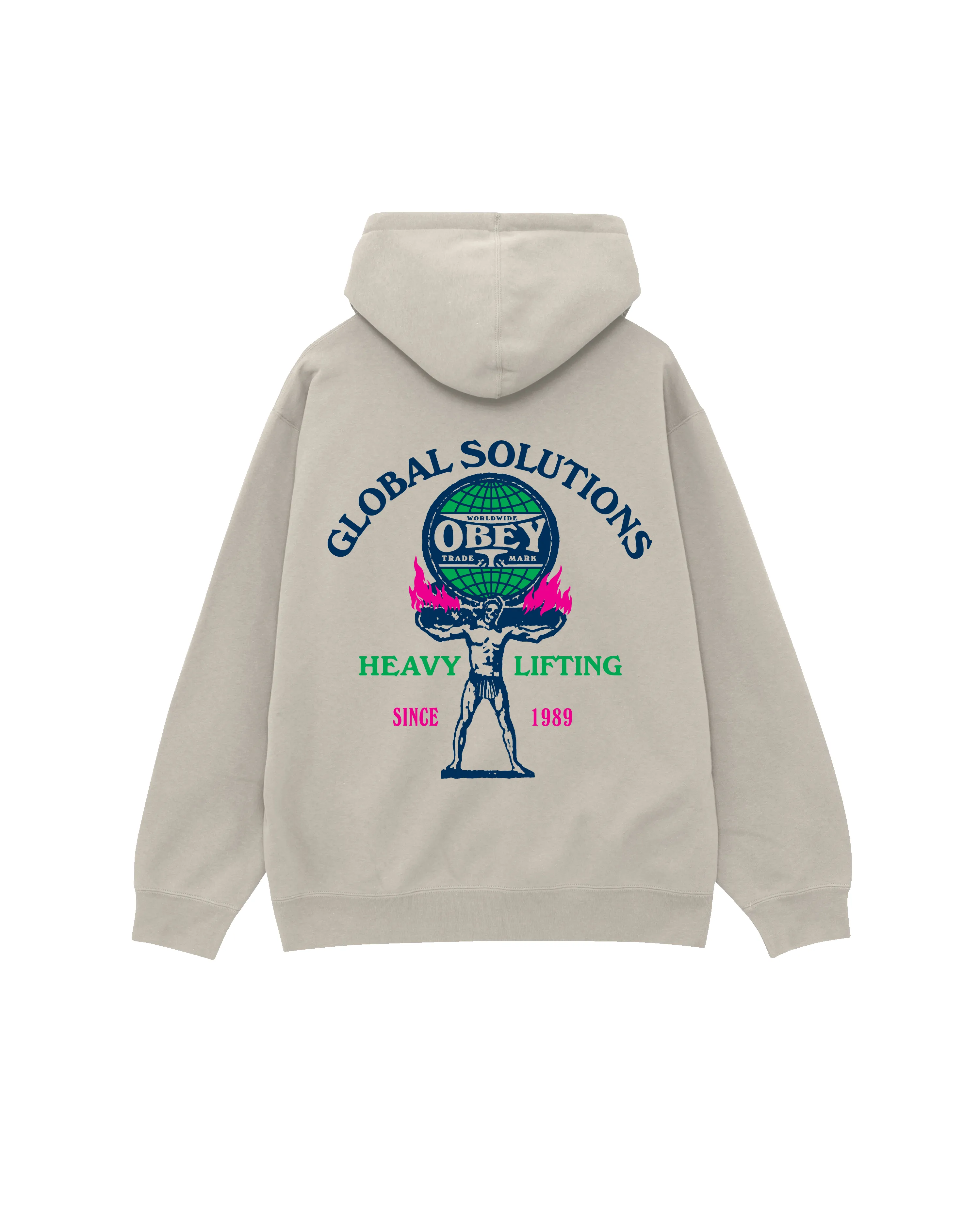 HEAVY LIFTING PULLOVER HOOD sold by Obey