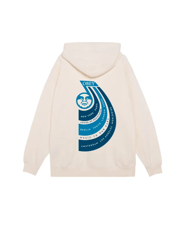 SOUNDS OF RESISTANCE PULLOVER HOOD sold by Obey