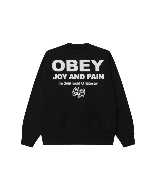 JOY FADED CREWNECK sold by Obey