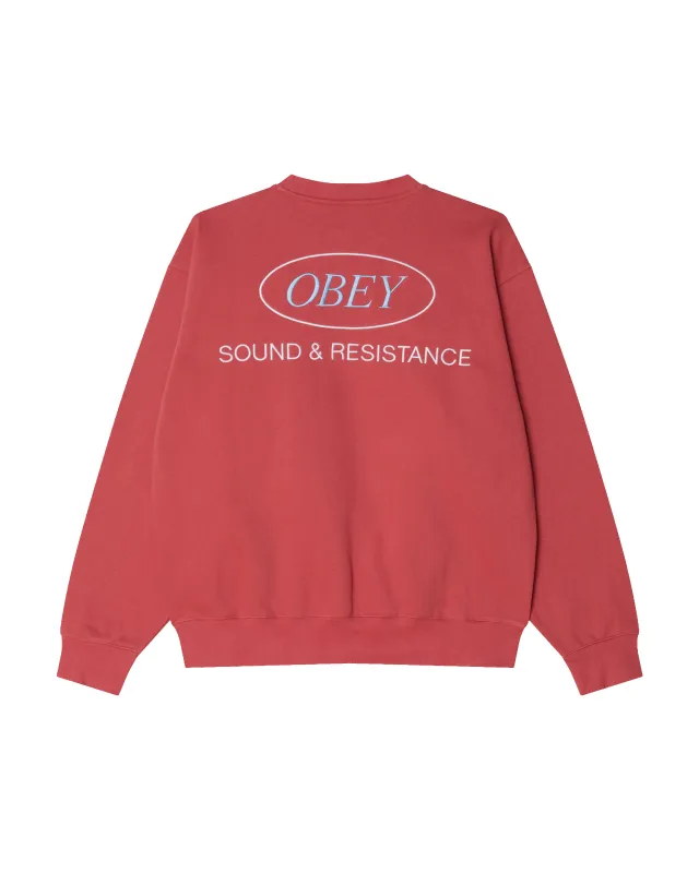 OBEY SOUND CREWNECK sold by Obey