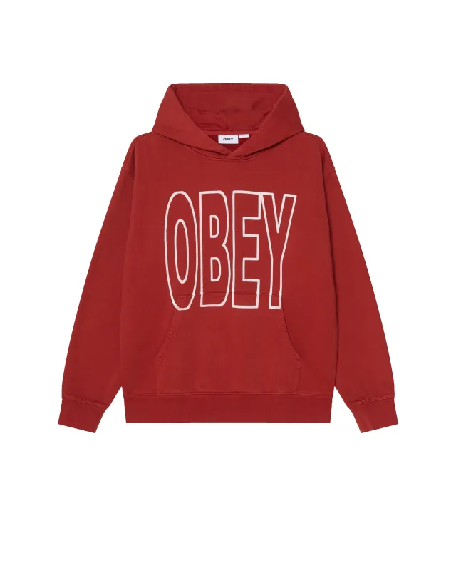 MANOR FADED PULLOVER HOOD sold by Obey