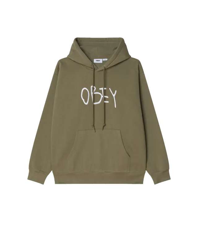 SCRIBBLE PULLOVER HOOD sold by Obey