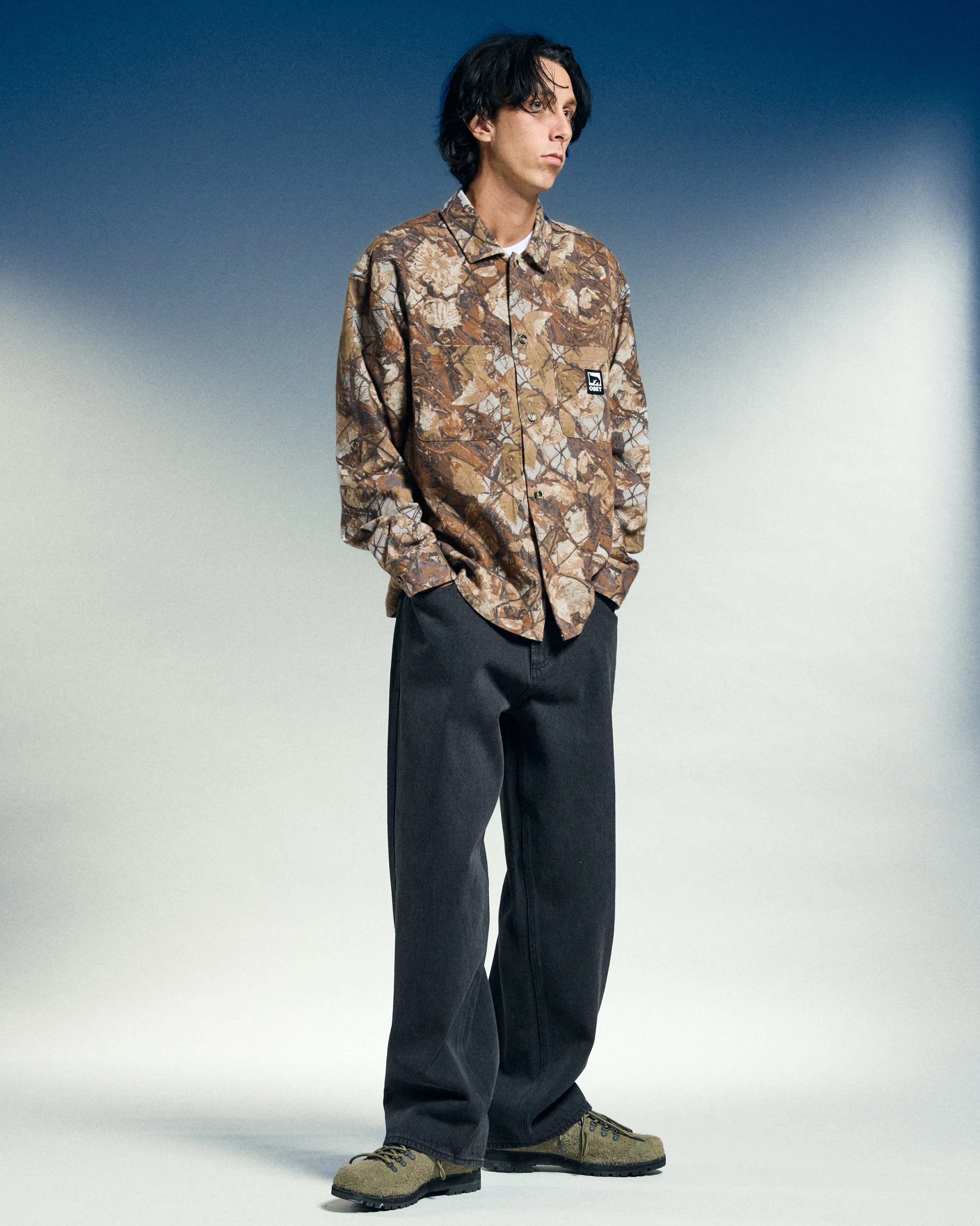 FENCE CAMO SHIRT sold by Obey product image thumbnail 4