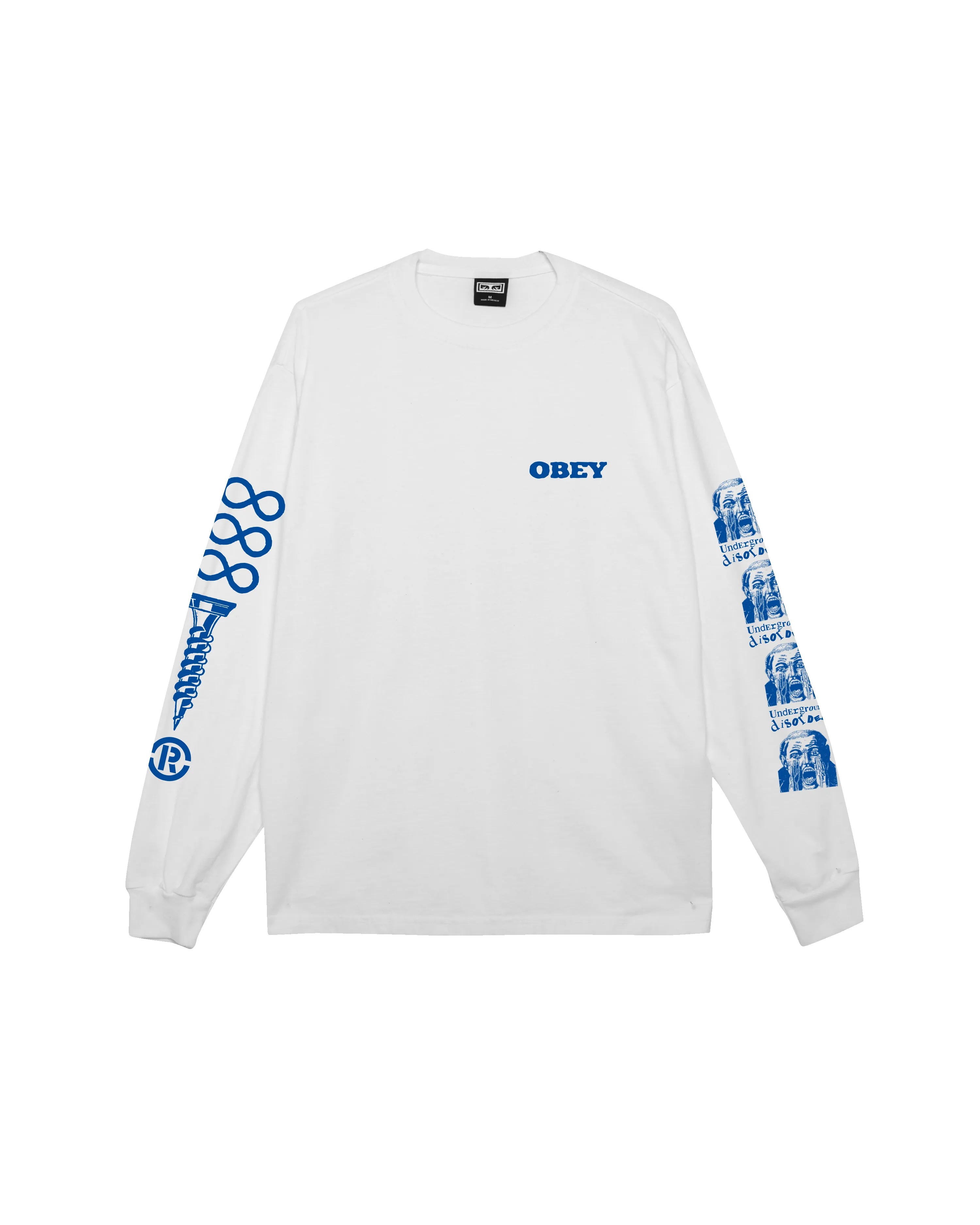 UNDERGROUND DISORDER PIGMENT LS T-SHIRT sold by Obey product image thumbnail 2