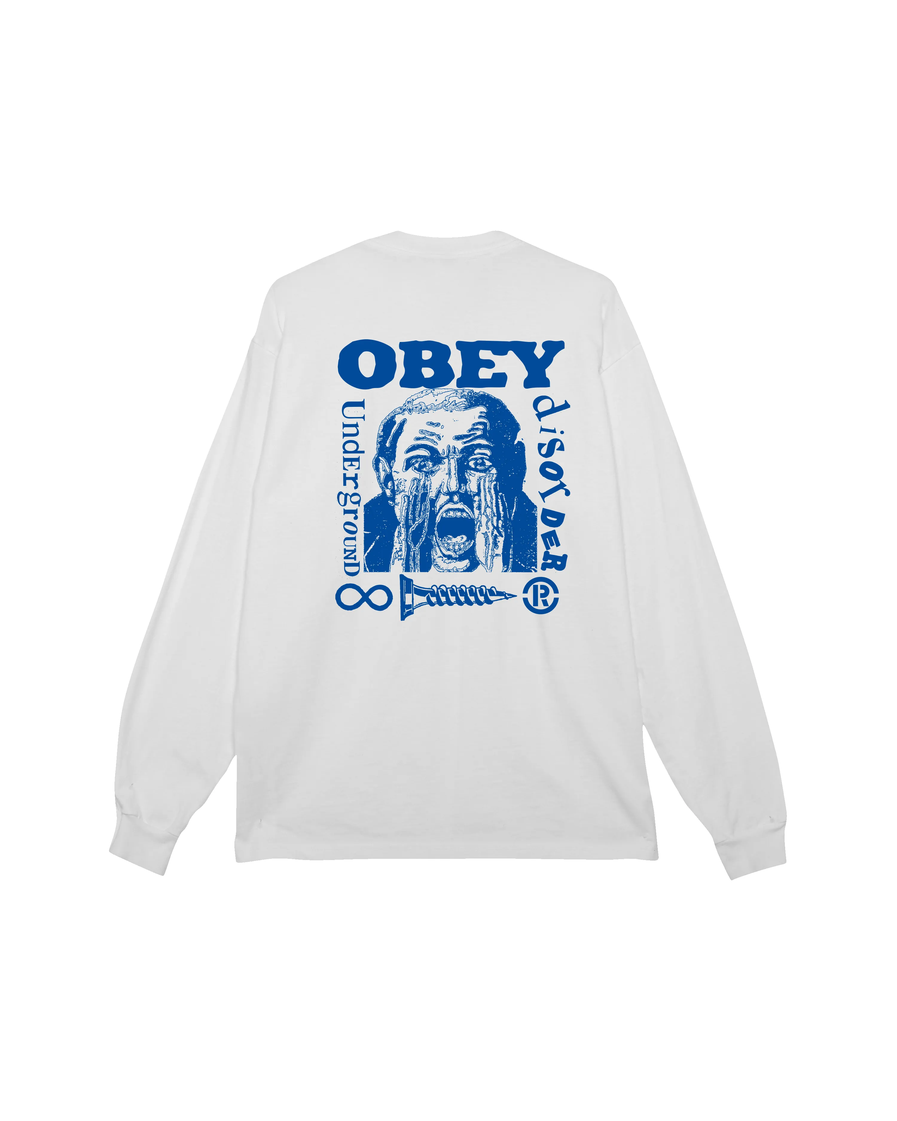 UNDERGROUND DISORDER PIGMENT LS T-SHIRT sold by Obey