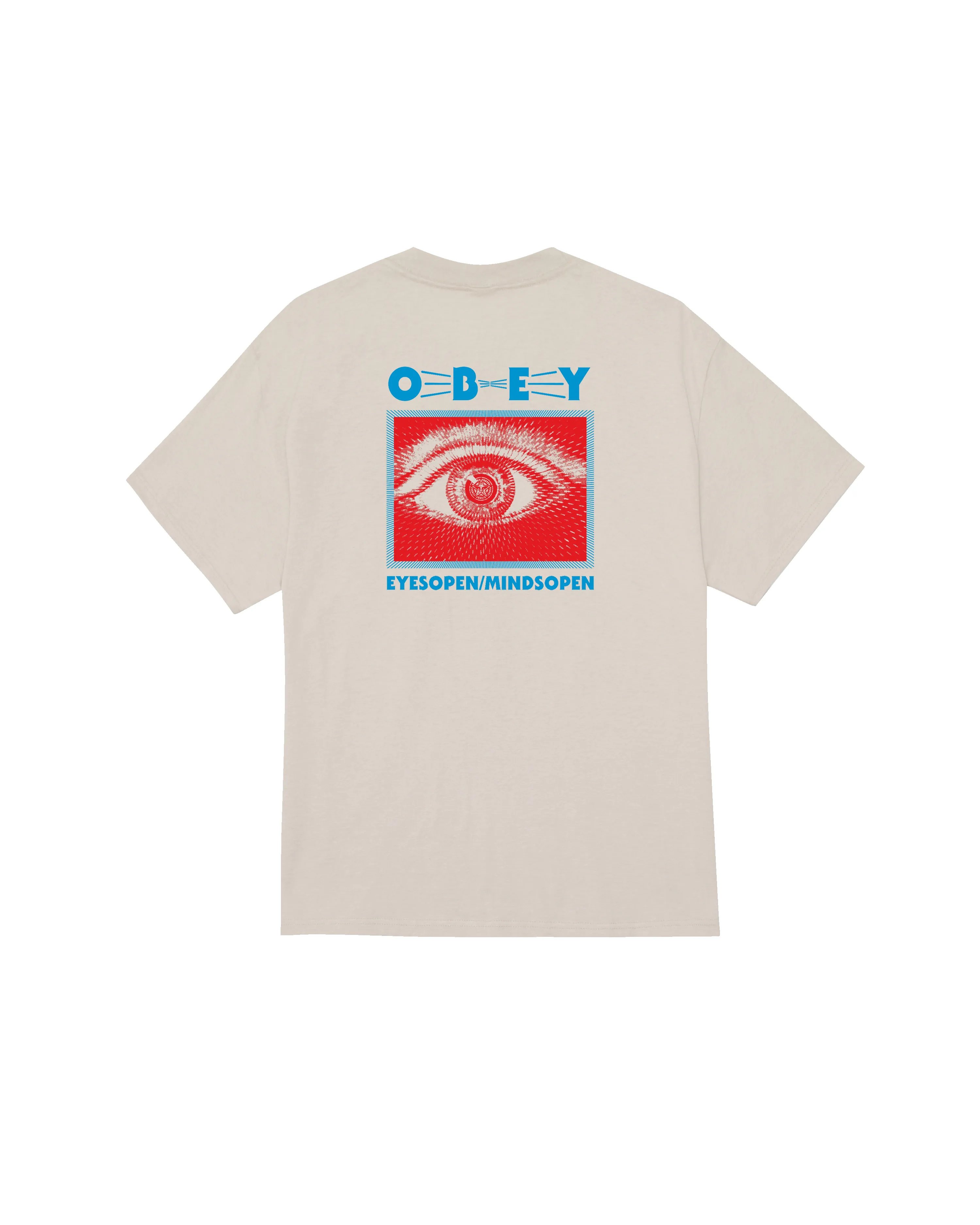 EYES OPEN MINDS OPEN CLASSIC T-SHIRT sold by Obey