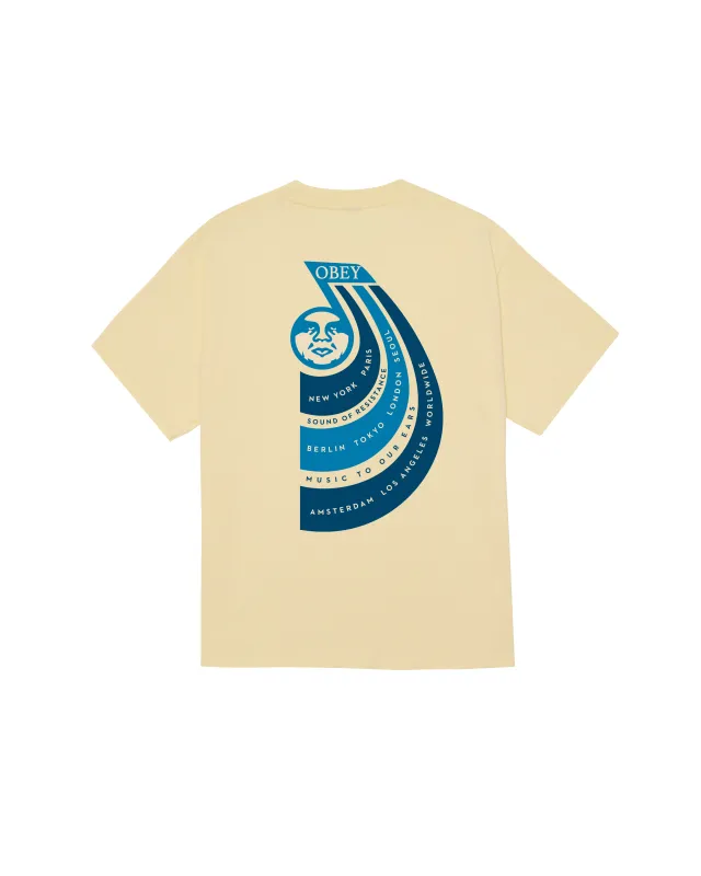 SOUNDS OF RESISTANCE CLASSIC T-SHIRT sold by Obey