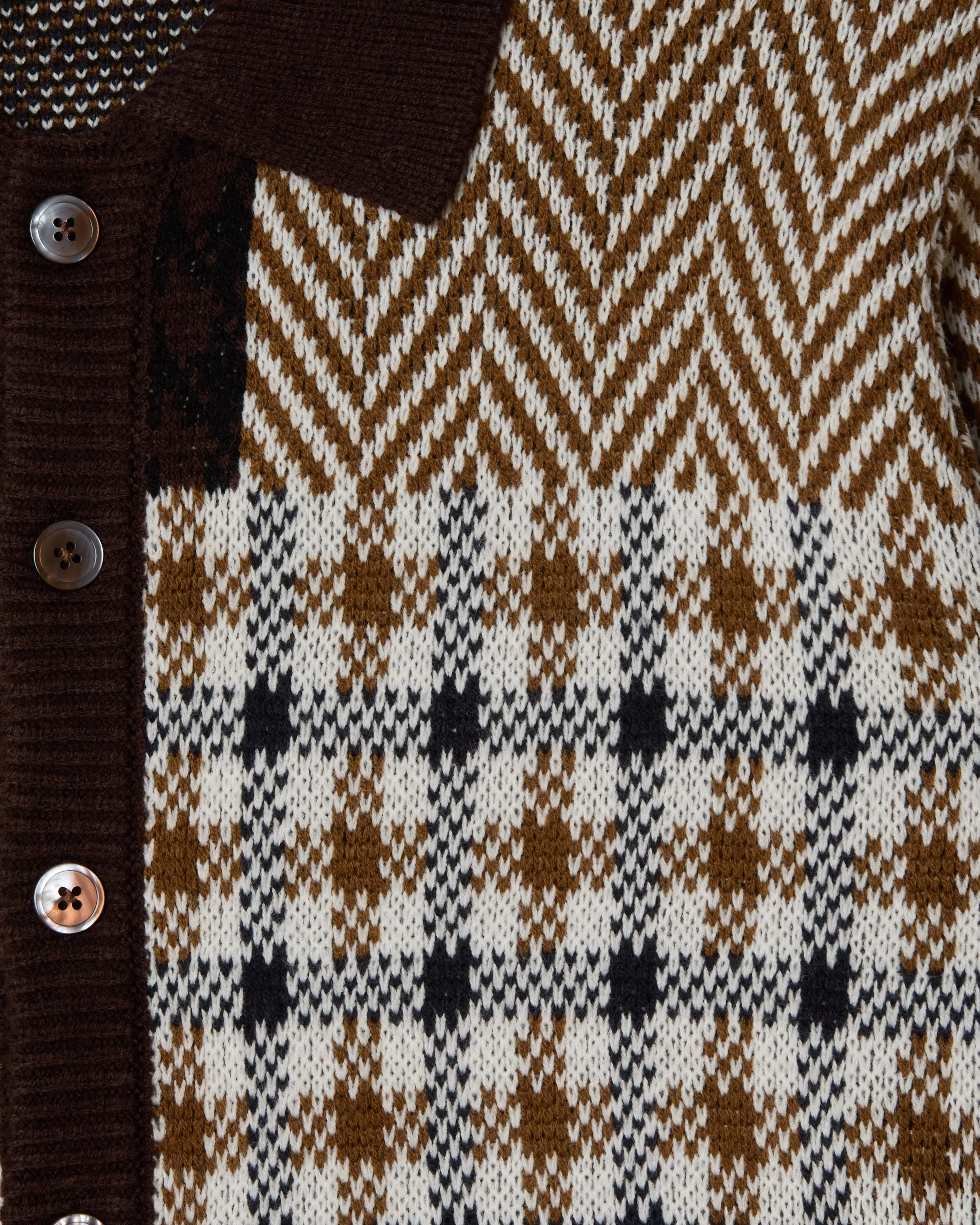 PATCHWORK CARDIGAN sold by Obey product image thumbnail 3