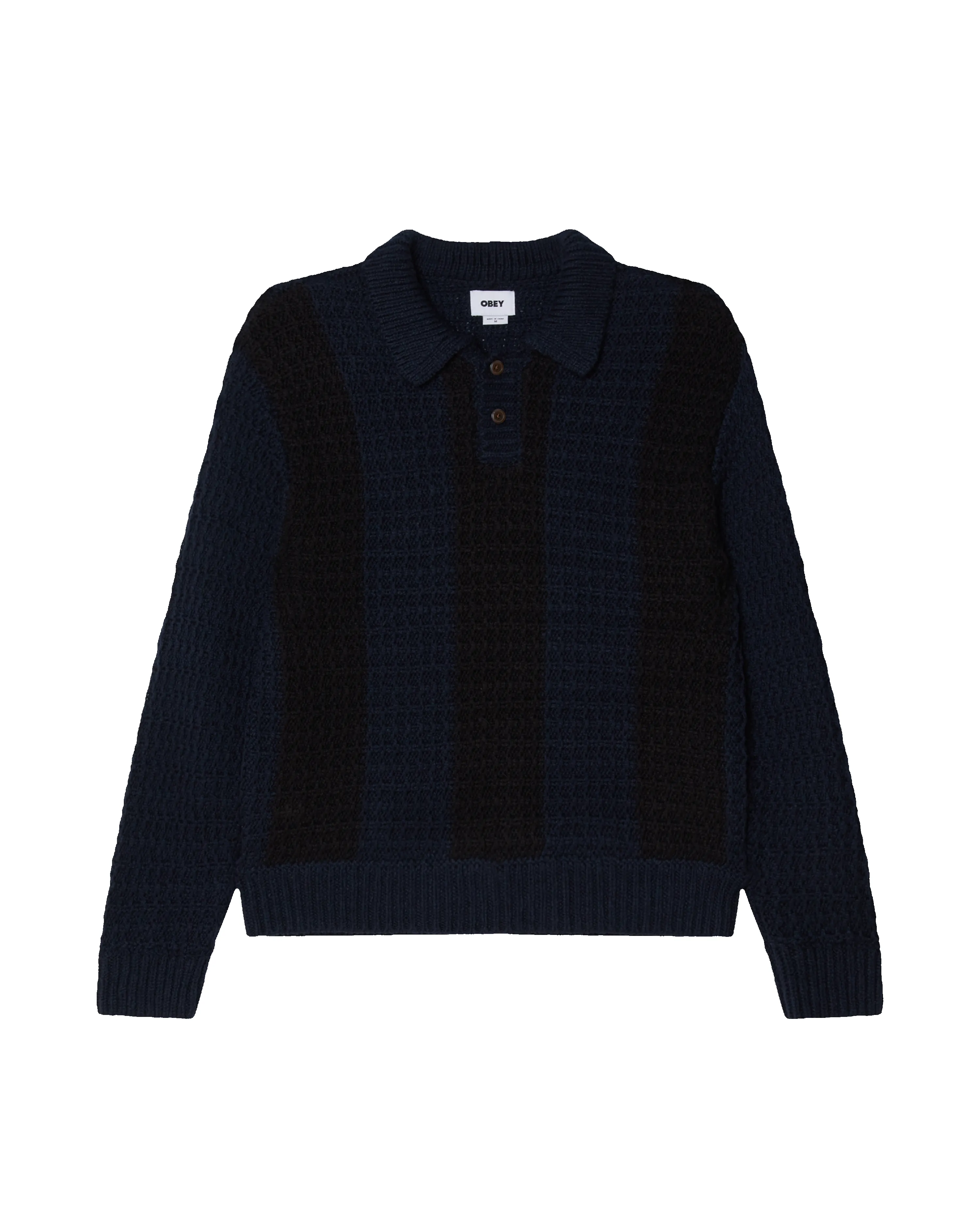 TEXTURED RUGBY POLO sold by Obey