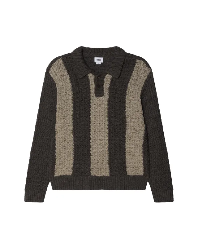 TEXTURED RUGBY POLO sold by Obey