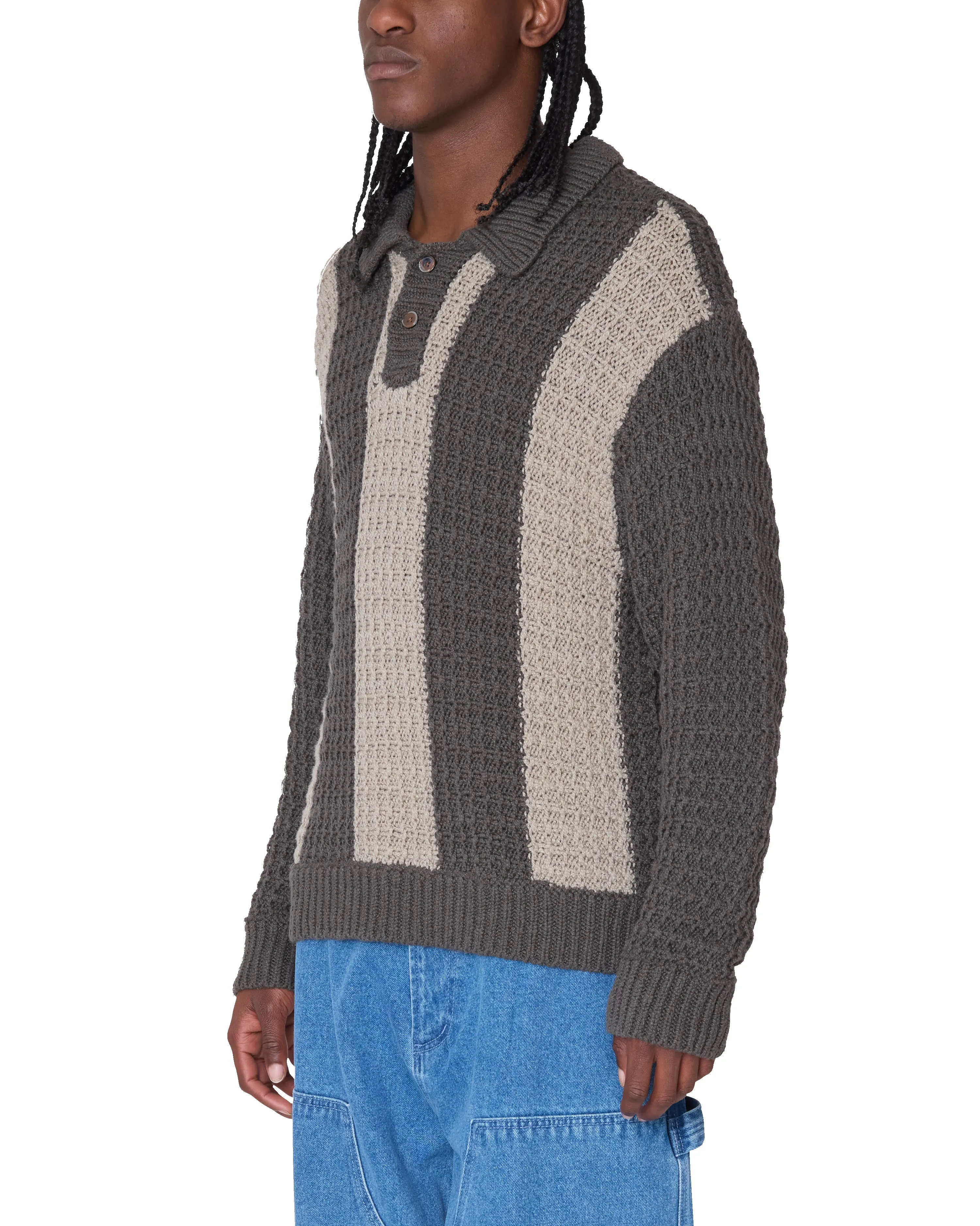 TEXTURED RUGBY POLO sold by Obey product image thumbnail 5